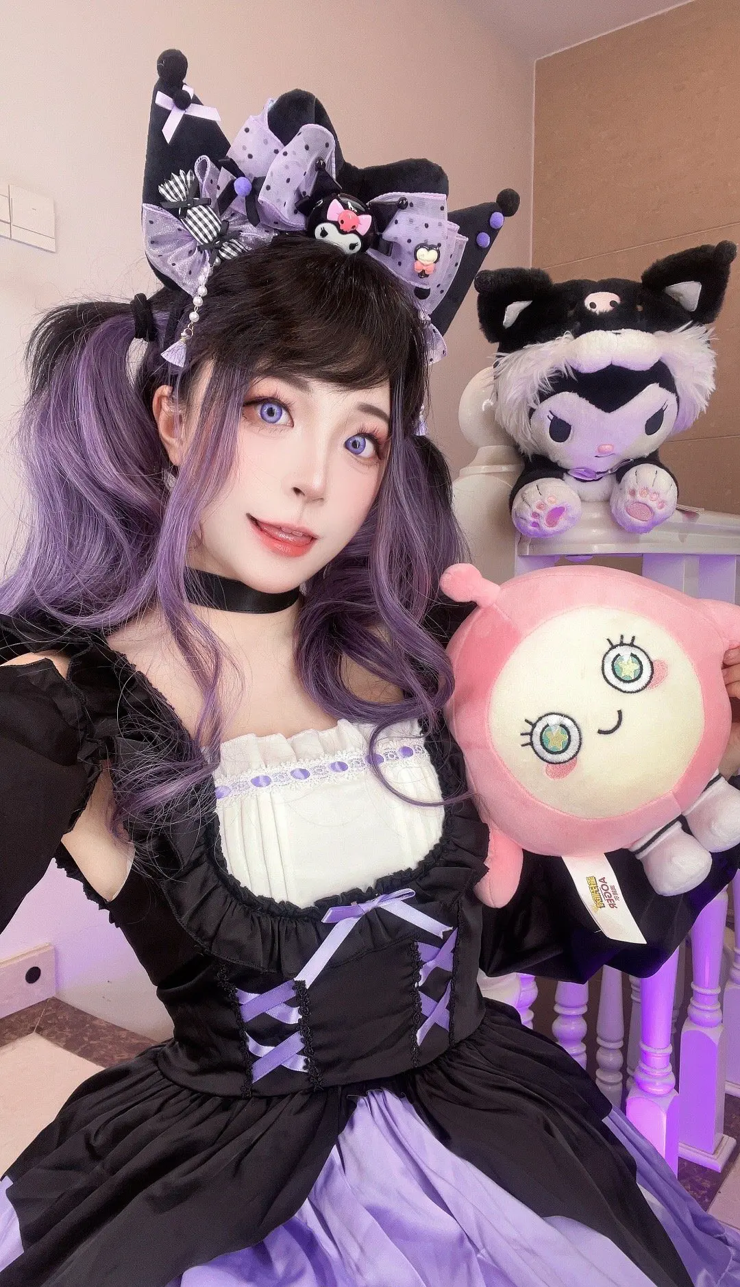 蛋仔✖️三丽鸥系列 库洛米cosplay-公众号小姨ai