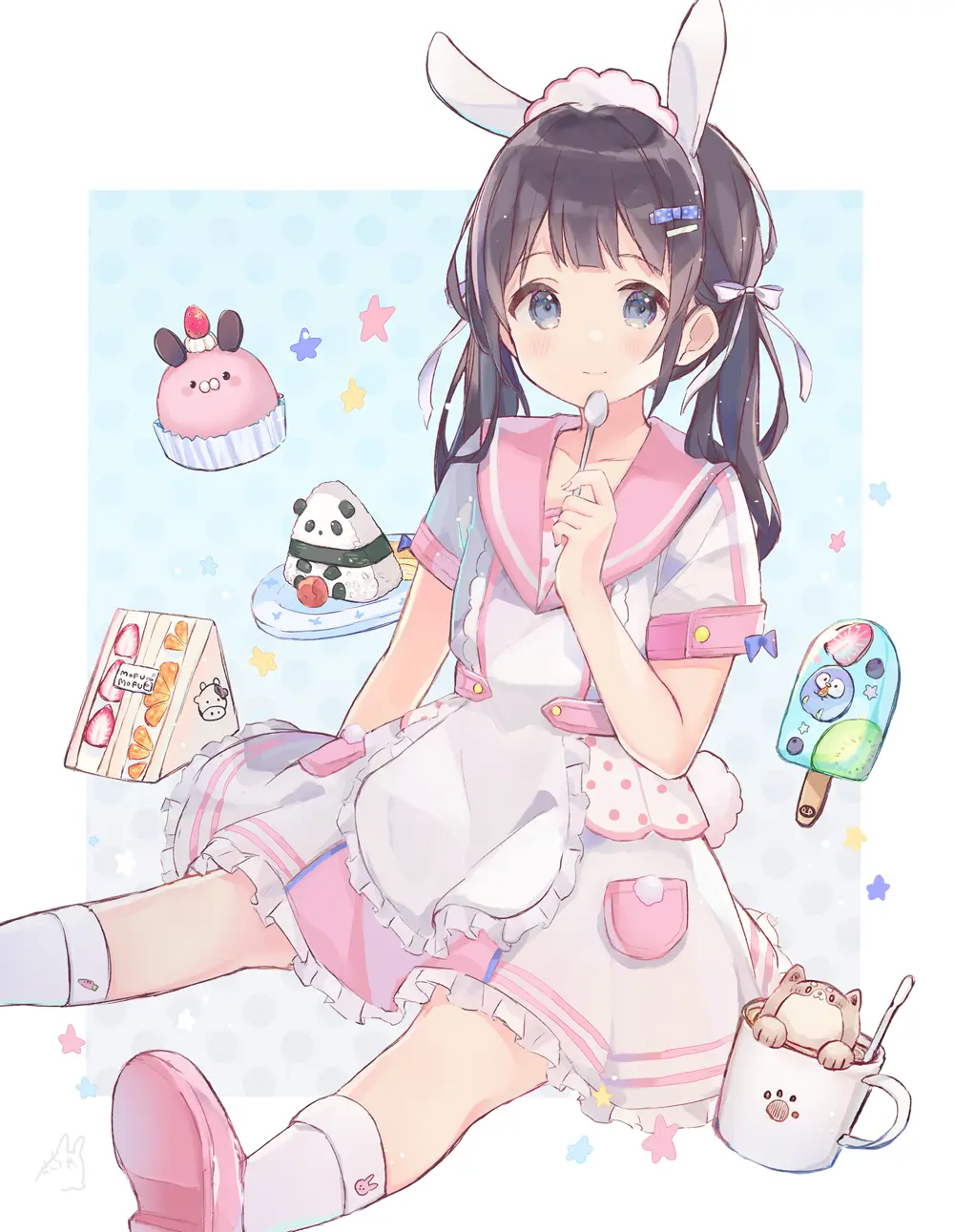 【P站画师】P站官网 PIXIV せんちゃ的插画作品-公众号小姨ai
