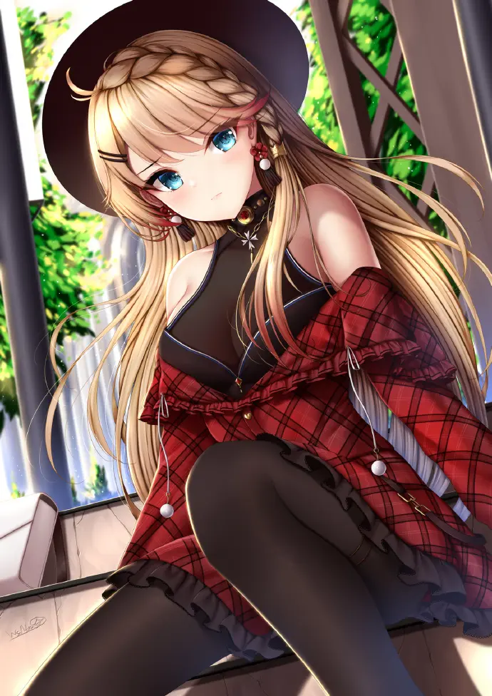 ( ◕ ‿◕ )ﾉ♥  画师：WsMan ​​​​-公众号小姨ai