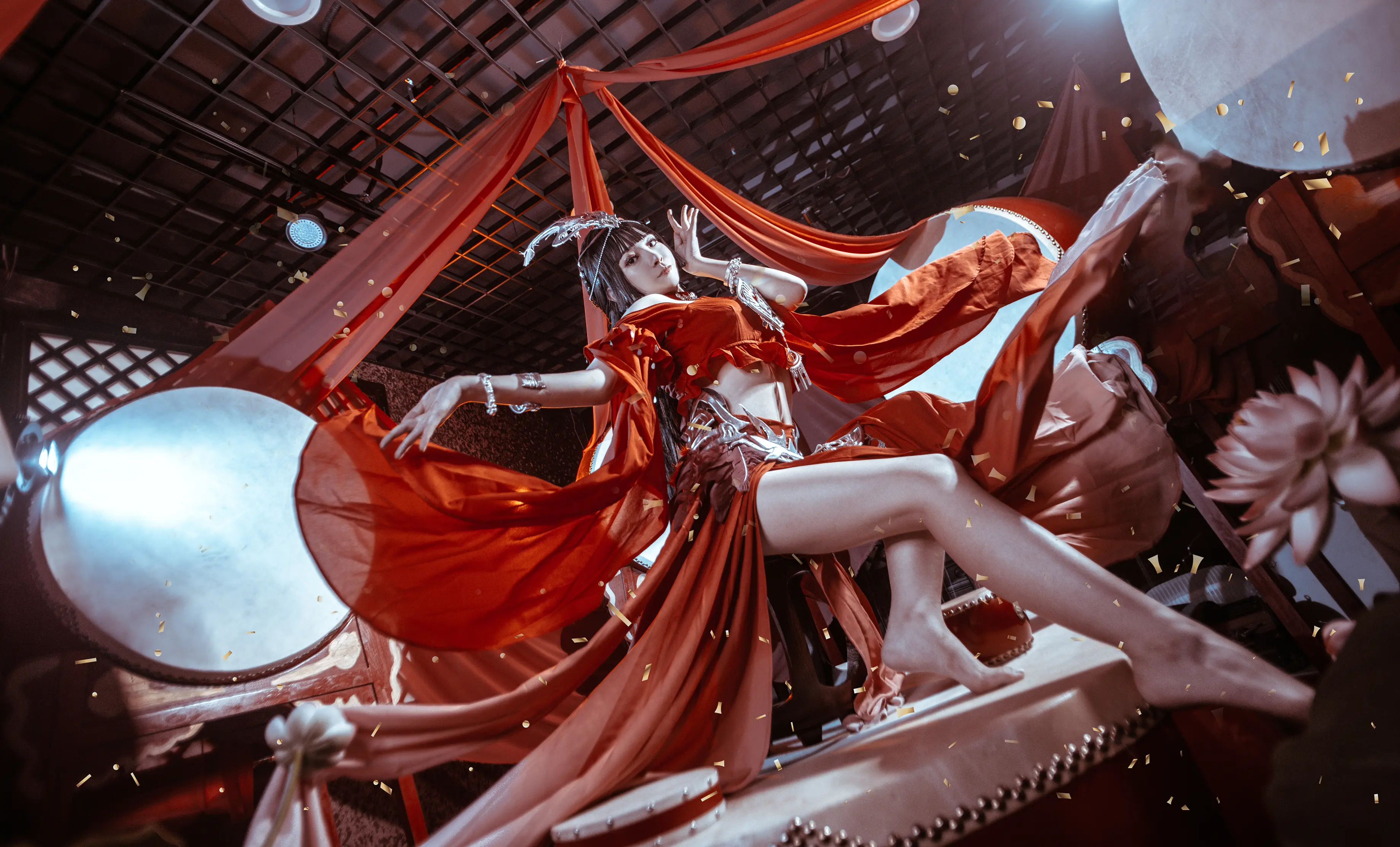 天涯明月刀 心王·塞上行少女cosplay-公众号小姨ai
