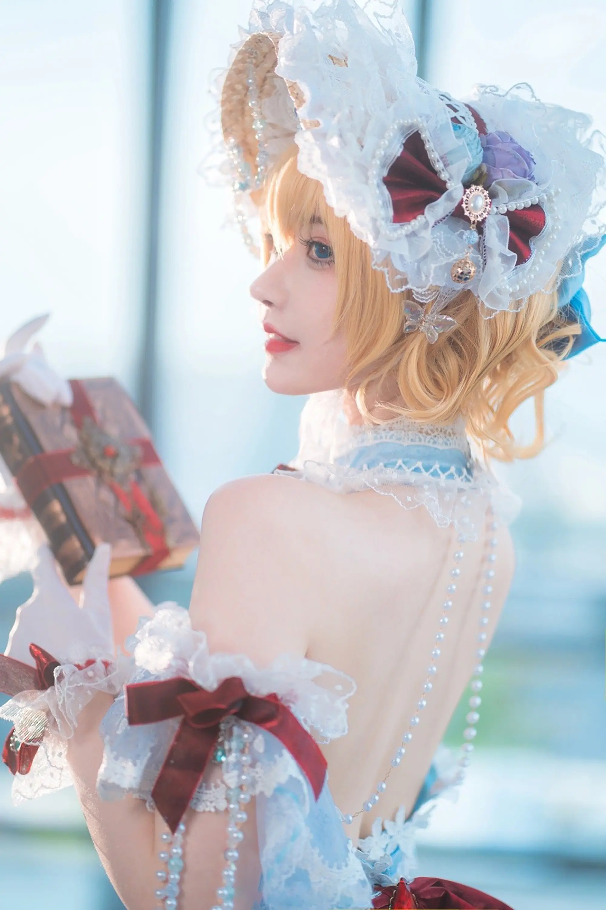 《东方projec》爱丽丝×魔理沙cosplay-公众号小姨ai