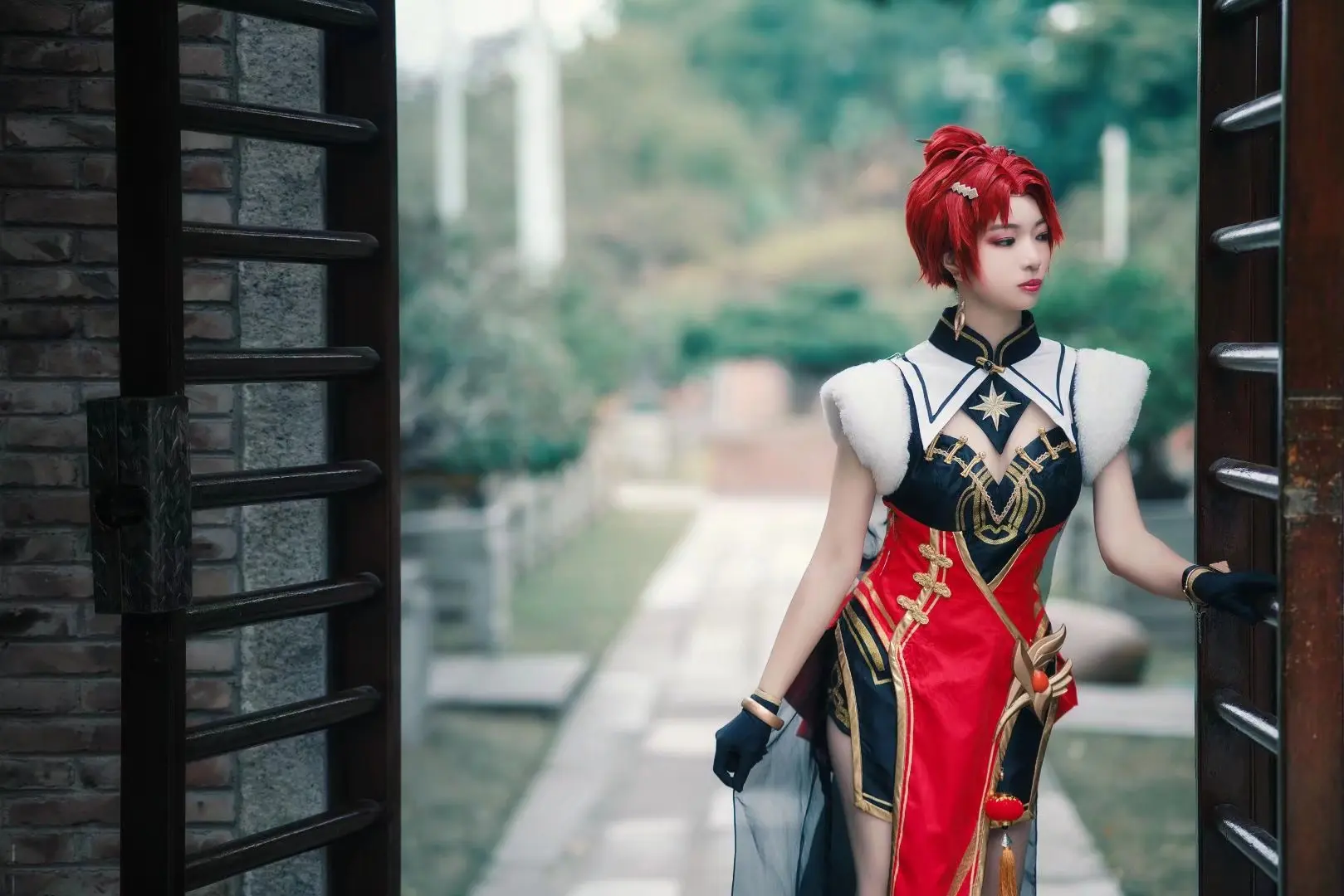 【崩坏3】姬子•锦绣春霞cosplay-公众号小姨ai