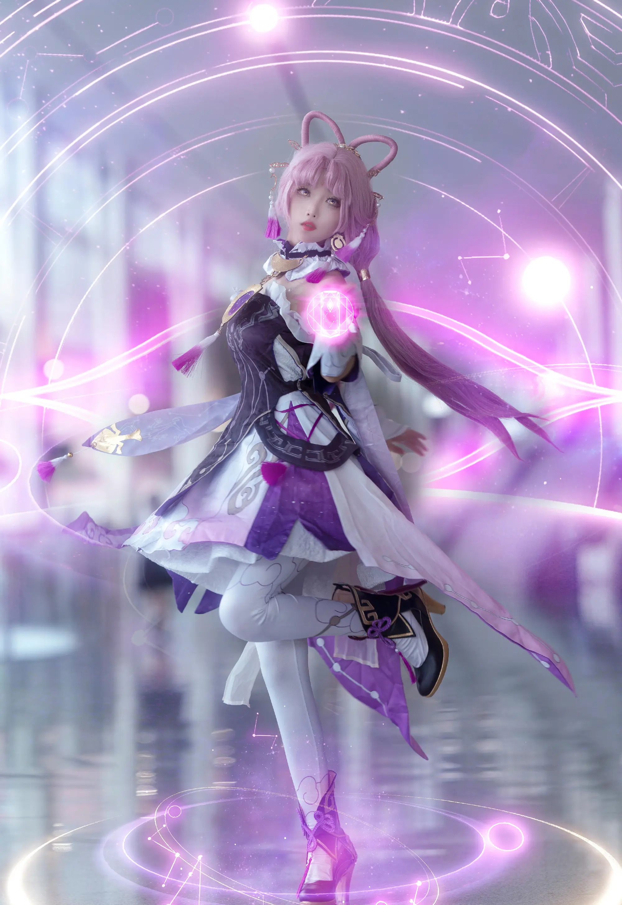《崩坏：星穹铁道》符玄cosplay-公众号小姨ai