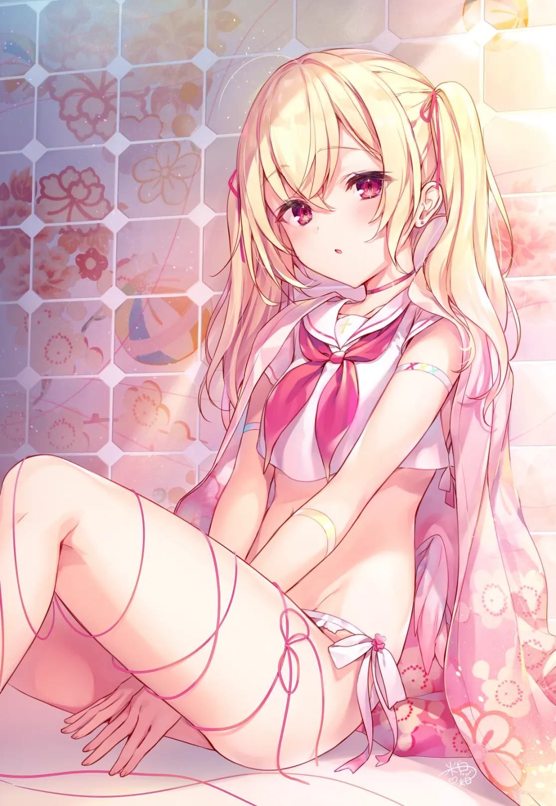 【P站画师】P站官网 PIXIV 米白粕的插画作品-公众号小姨ai