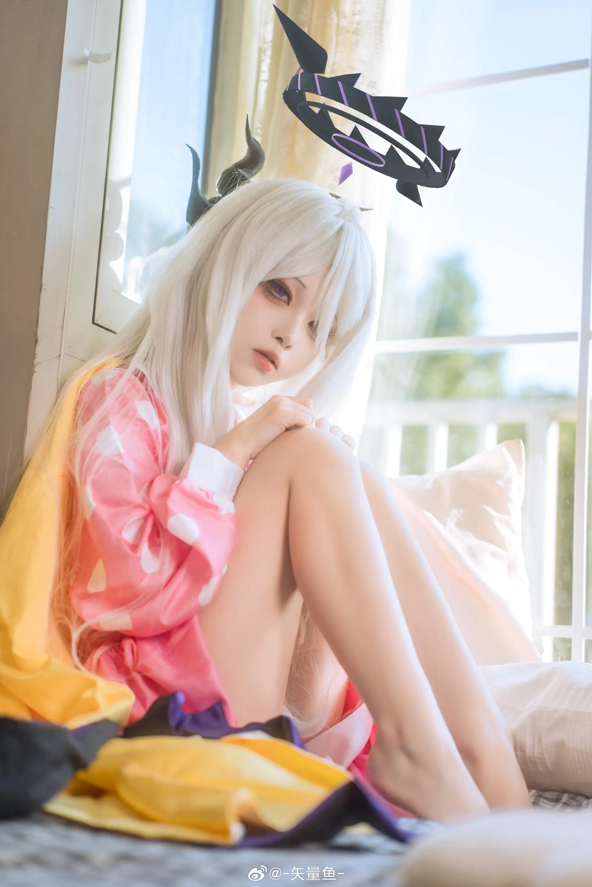 动漫Coser@-矢量鱼- 碧蓝档案-公众号小姨ai