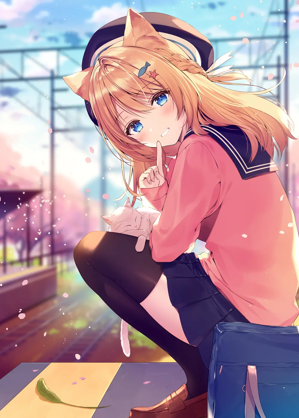 【P站画师】P站官网 PIXIV necömi的插画作品-公众号小姨ai