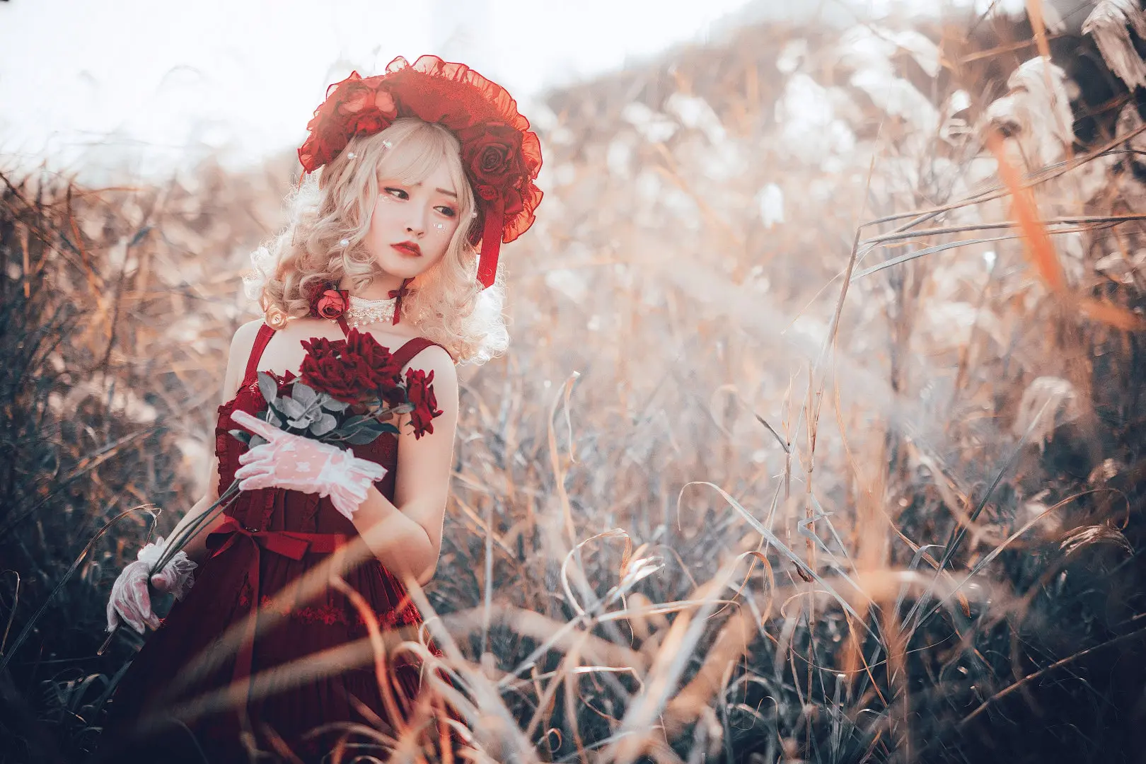lolita私影，心上的红玫瑰-公众号小姨ai