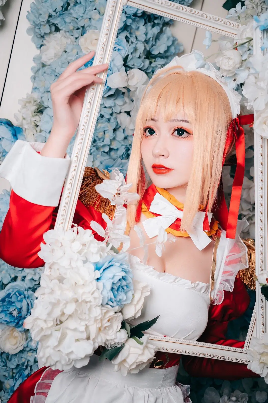 《FGO》尼禄女仆 cosplay-公众号小姨ai
