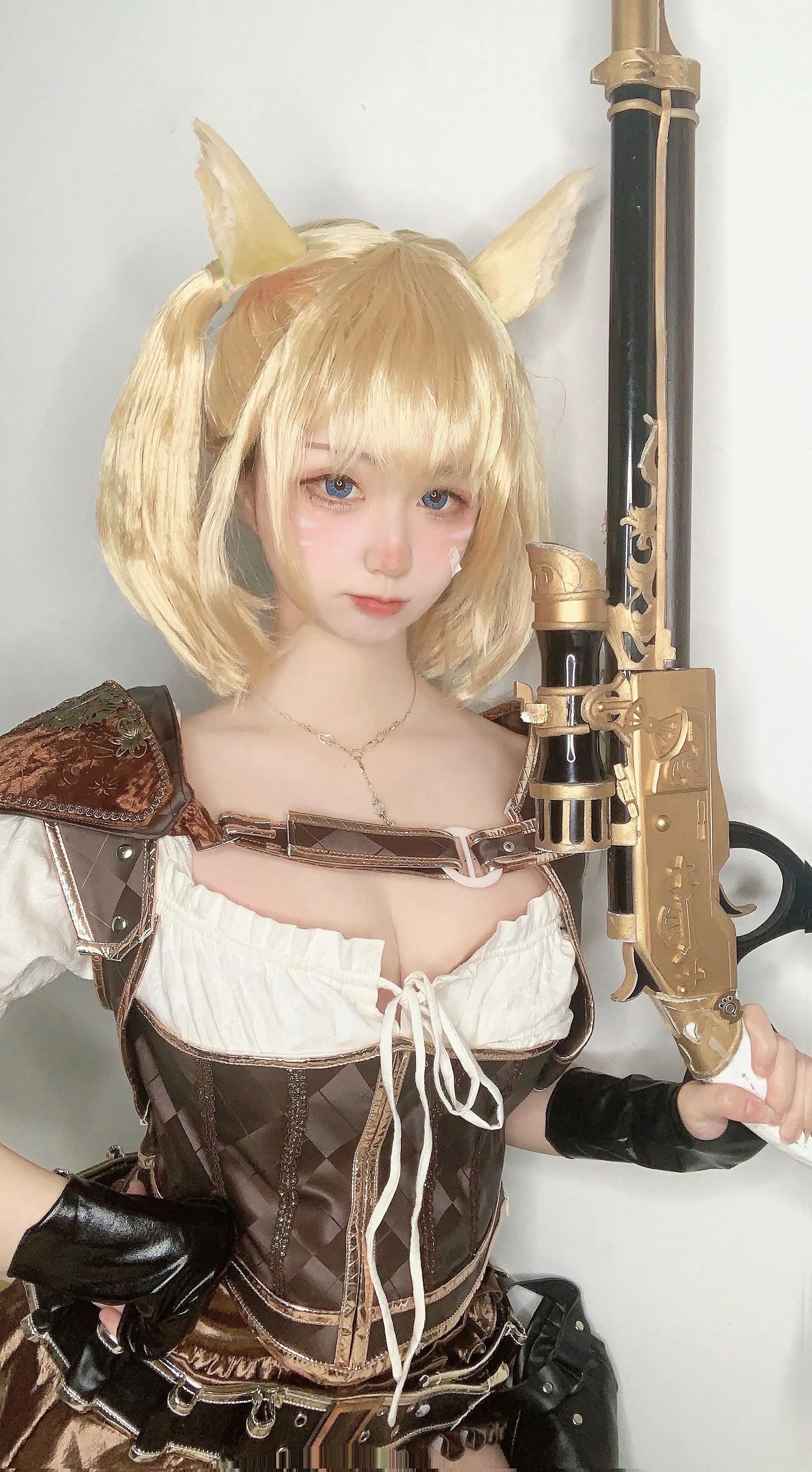最终幻想14 猫娘机工 cosplay-公众号小姨ai