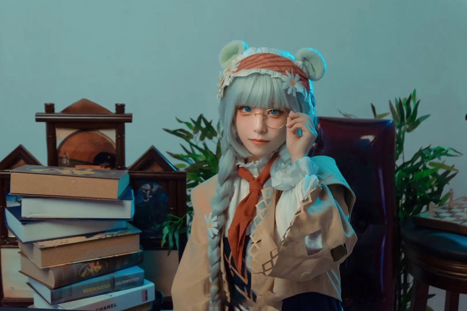 《明日方舟》真理cosplay-公众号小姨ai