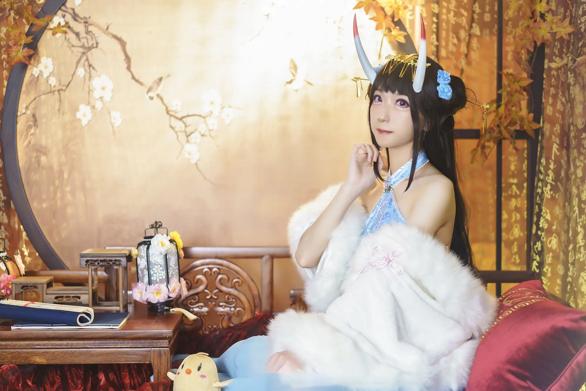 《碧蓝航线》能代 冬雪沁香cosplay-公众号小姨ai