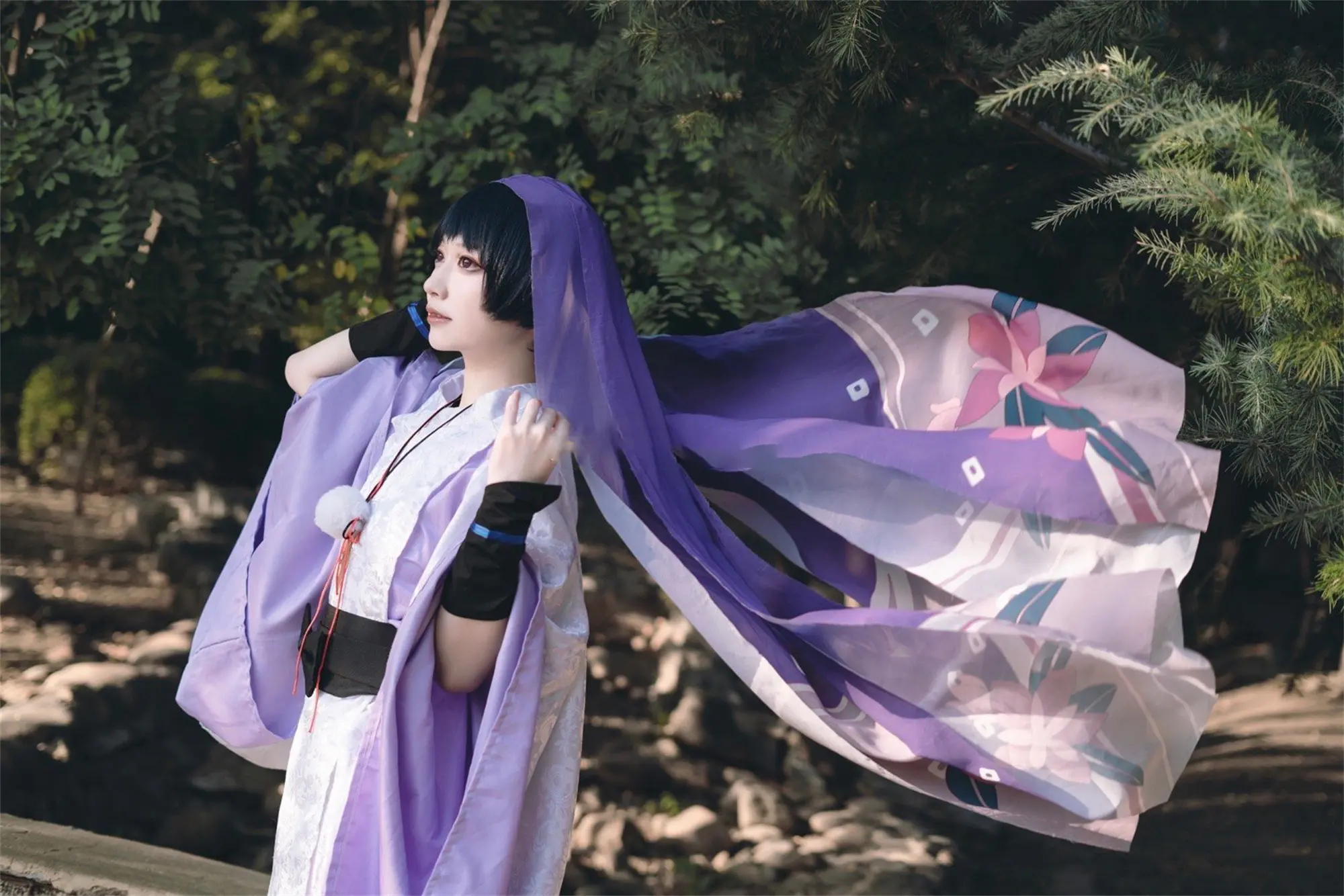 《原神》白散cosplay-公众号小姨ai
