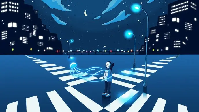 星旅少年[星星] Artist:sakatsuki_fish #精美奇幻插画# ​​​​