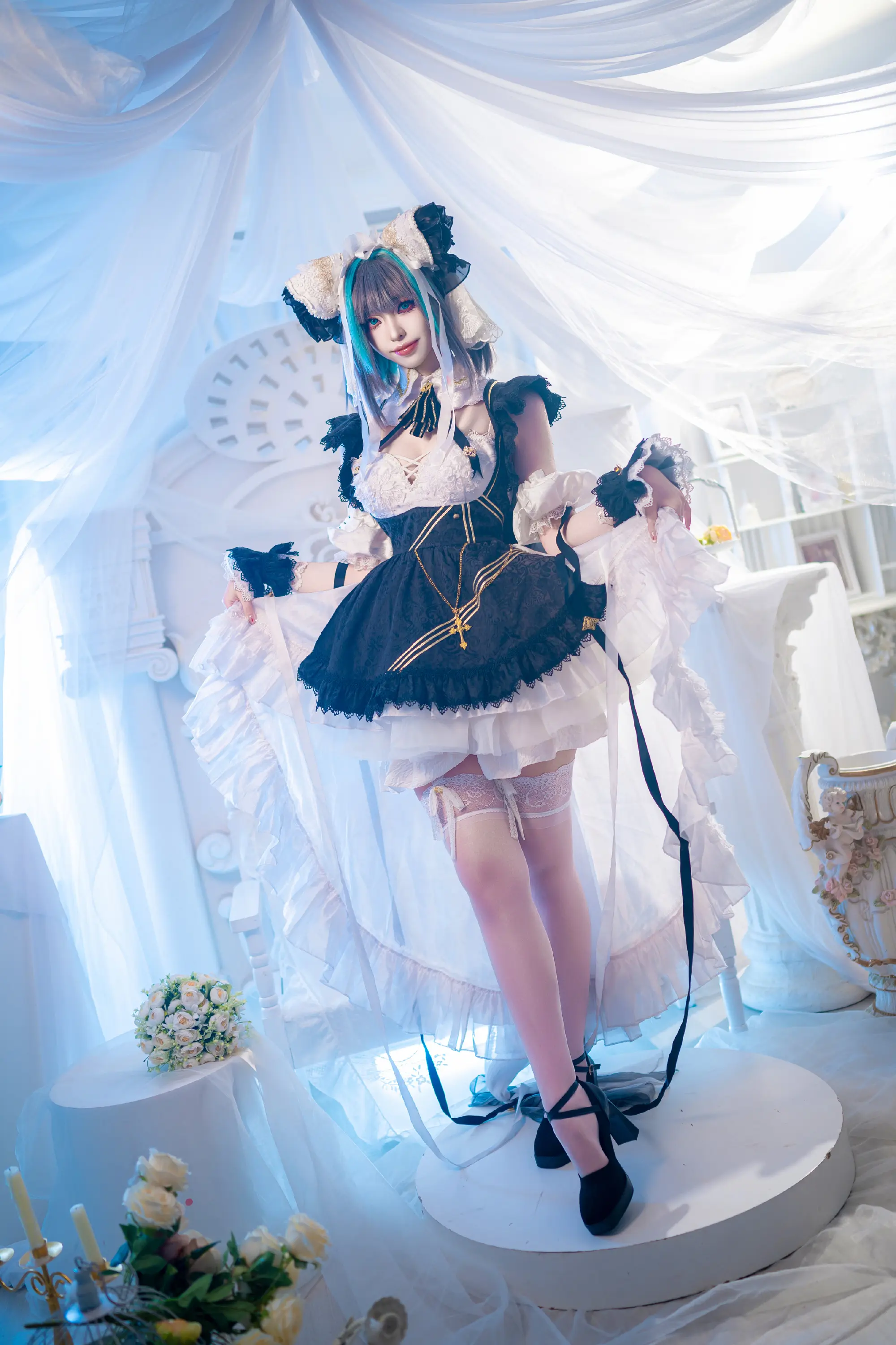 动漫Coser@鸭梨_ARIA 碧蓝航线-公众号小姨ai