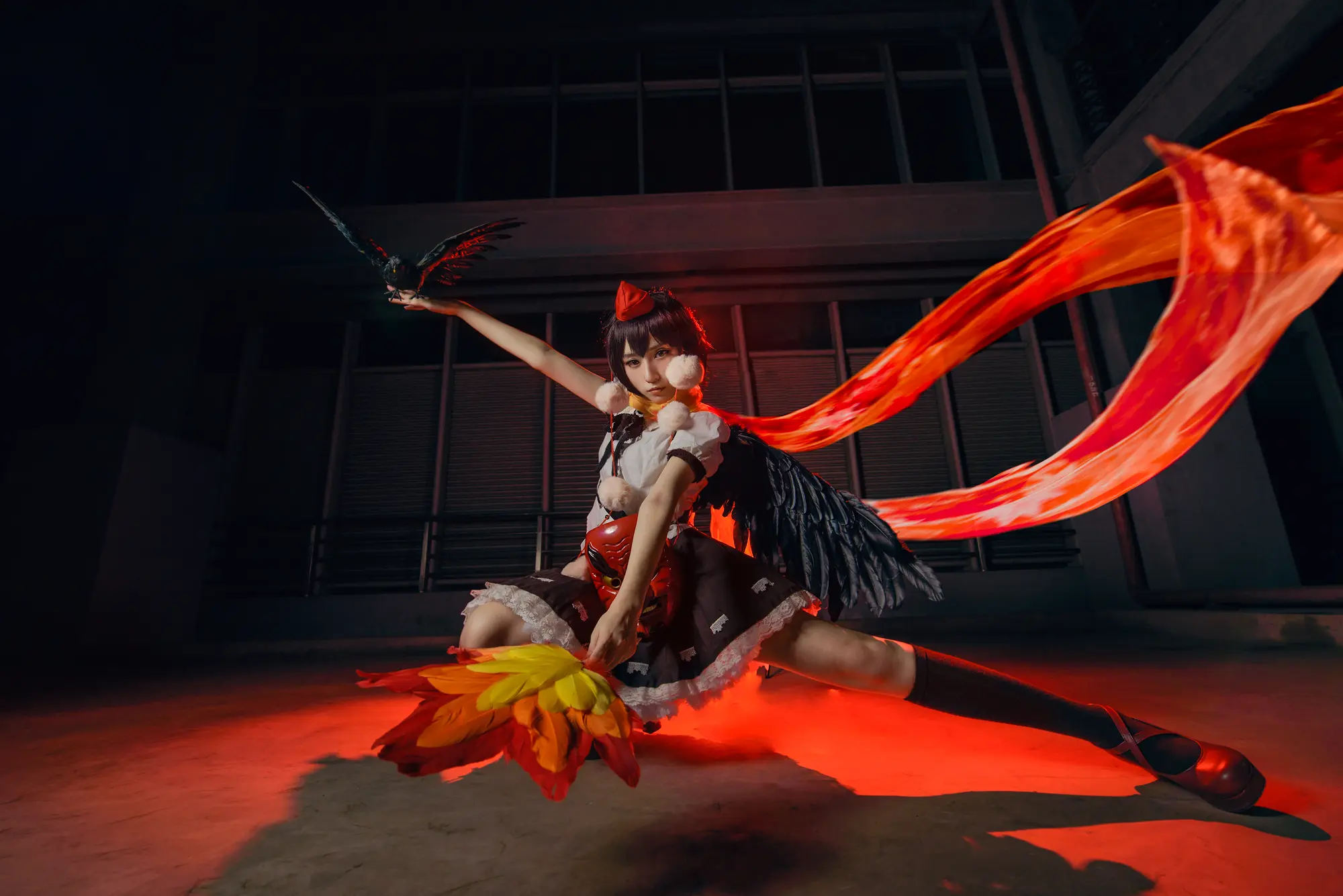 东方project射命丸文cosplay-公众号小姨ai