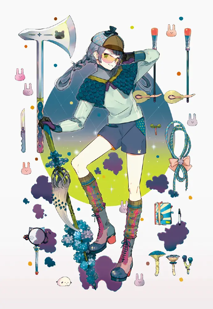 Artist:問七 Twi:toinana7 #精美奇幻插画# ​​​​