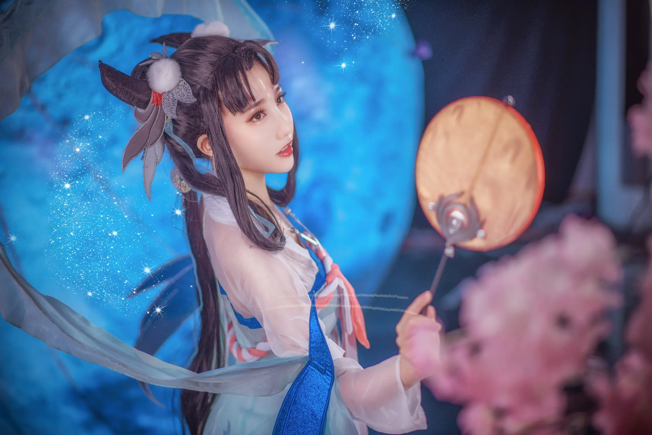 王者荣耀嫦娥如梦令cosplay-公众号小姨ai