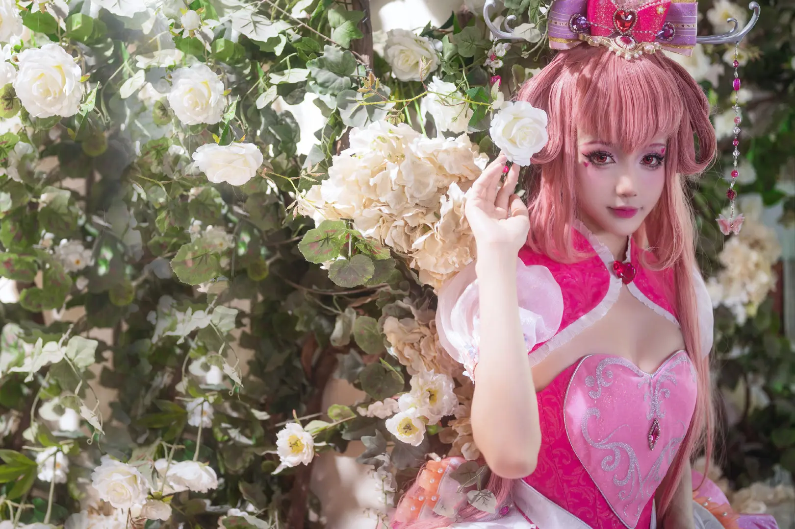 《精灵梦叶罗丽》情公主cosplay-公众号小姨ai