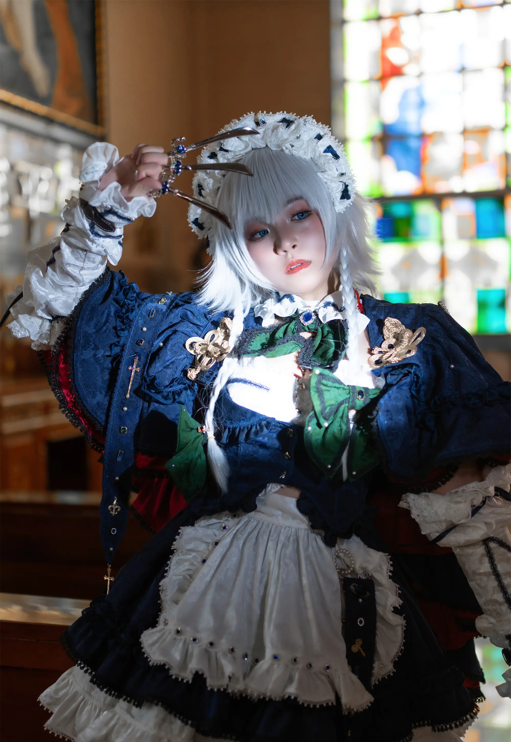 《东方Project》十六夜咲夜cosplay-公众号小姨ai