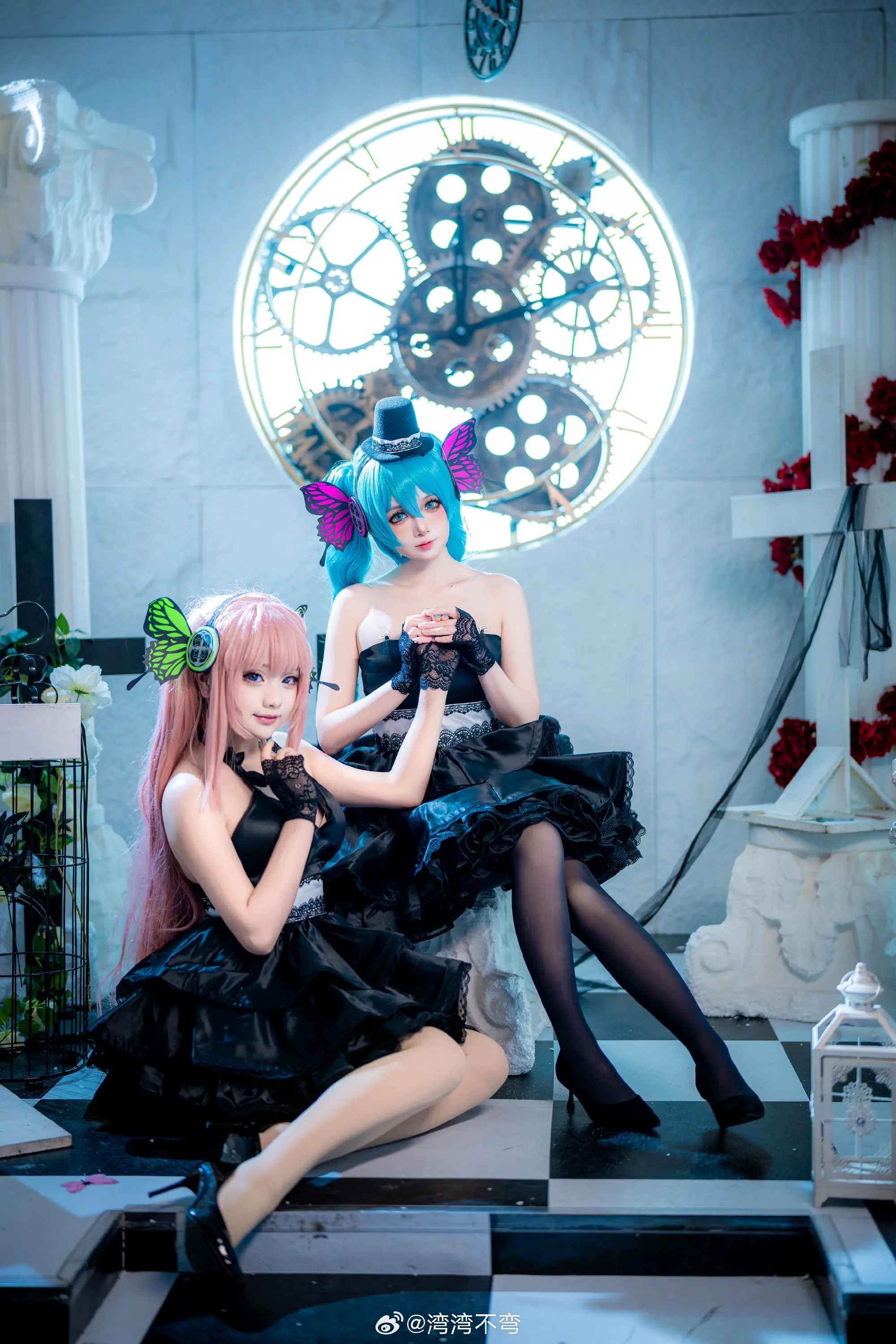 动漫Coser@湾湾不弯 初音未来-公众号小姨ai