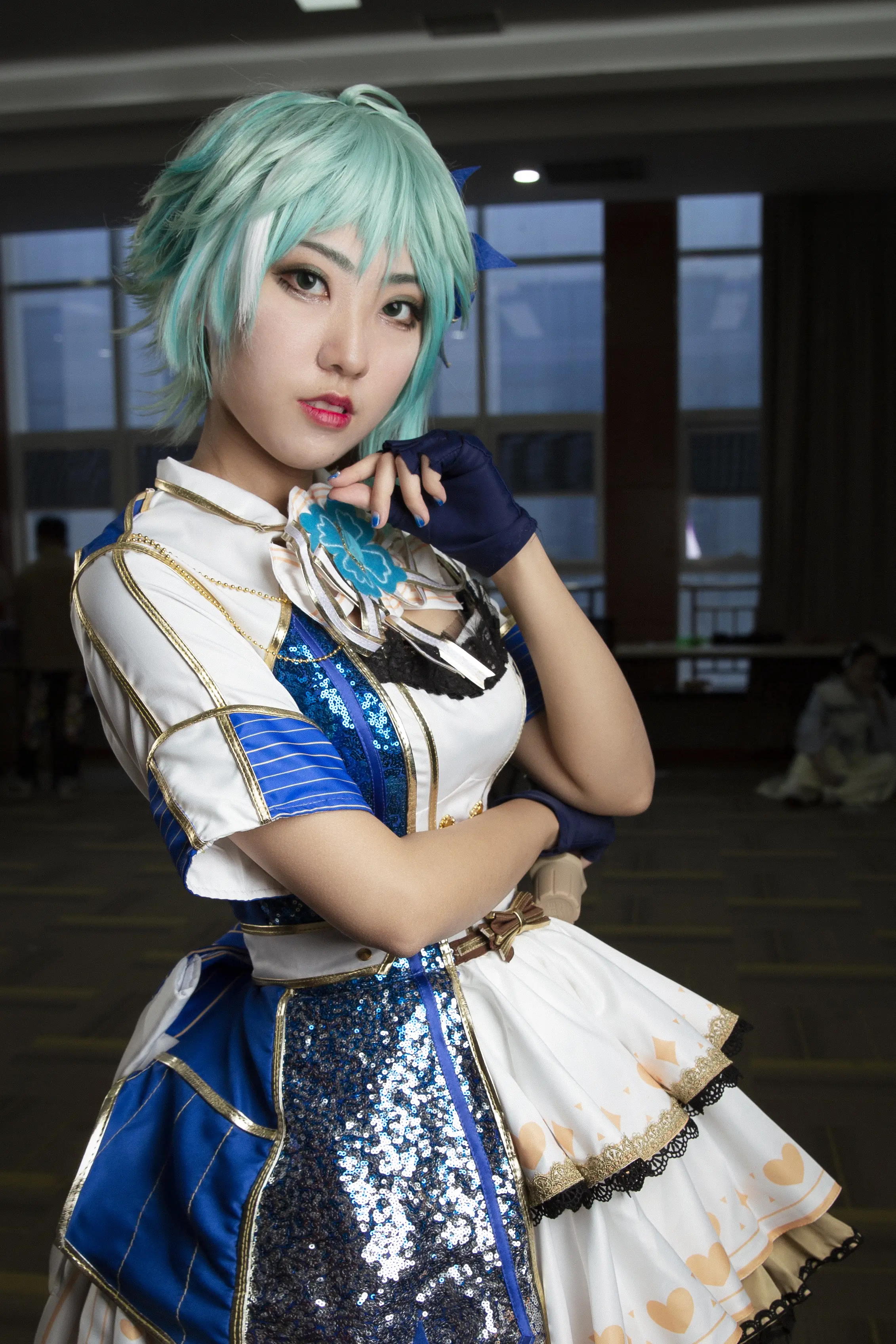 战斗吧歌姬！墨汐pre-star打歌服cosplay-公众号小姨ai