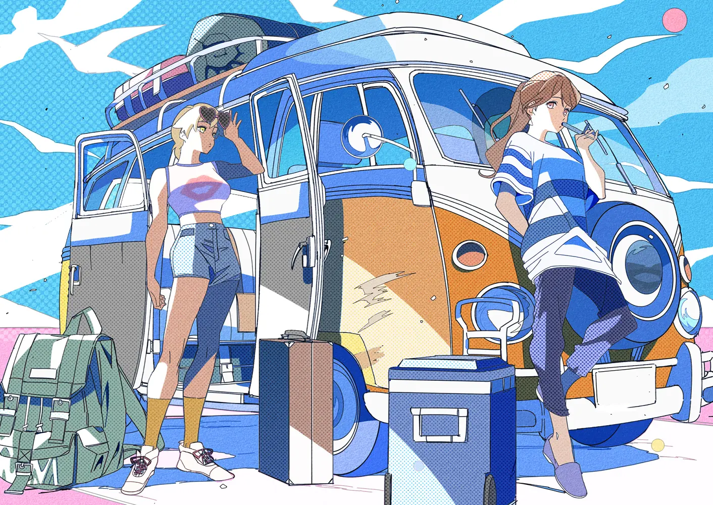 【P站画师】P站官网 PIXIV 江戸屋犬八的插画作品-公众号小姨ai