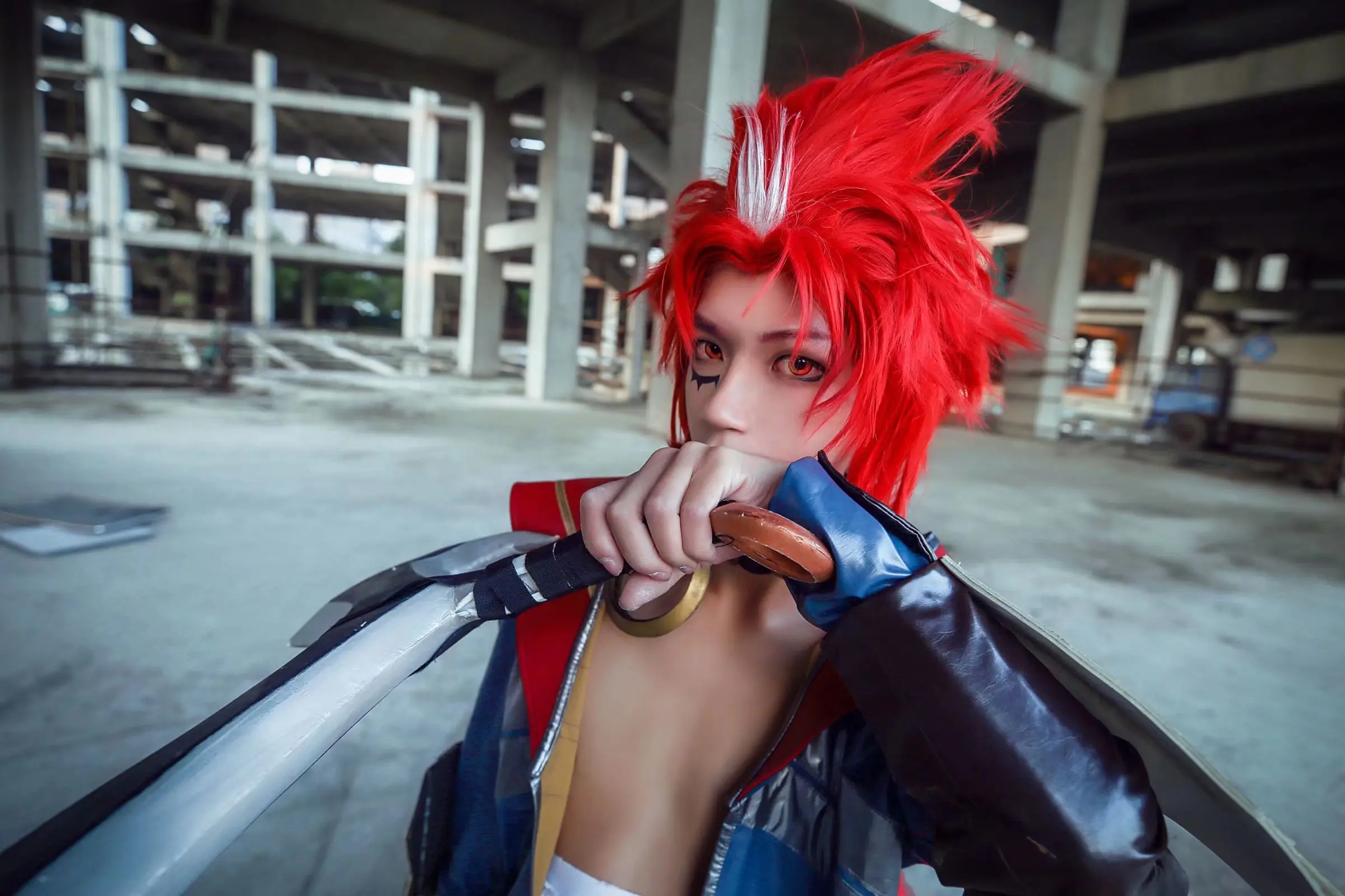 王者荣耀百里玄策cosplay-公众号小姨ai