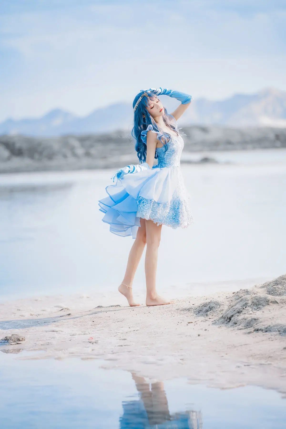 人气Coser@桜桃喵 小美仁鱼-公众号小姨ai