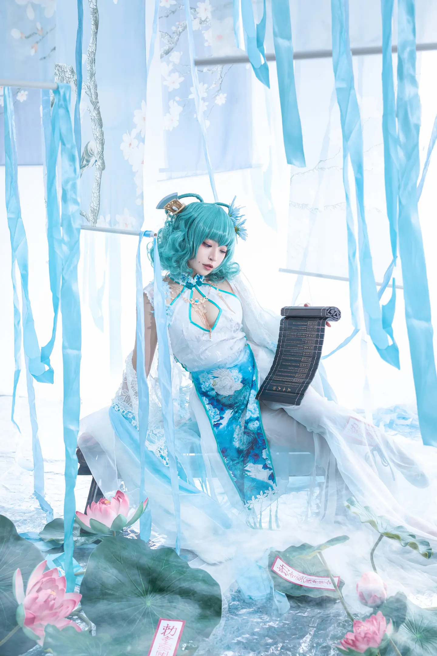 动漫Coser@冉冉不甜v《东方Project》霍青娥-公众号小姨ai