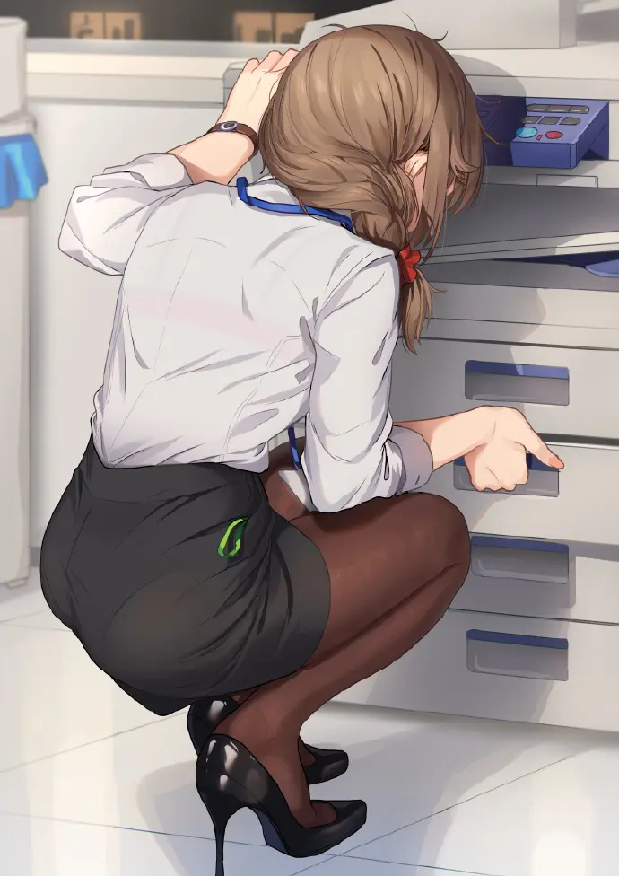 P站图集 PIXIV事务员千川千寻  twi:kamille_68 ​​​​-公众号小姨ai