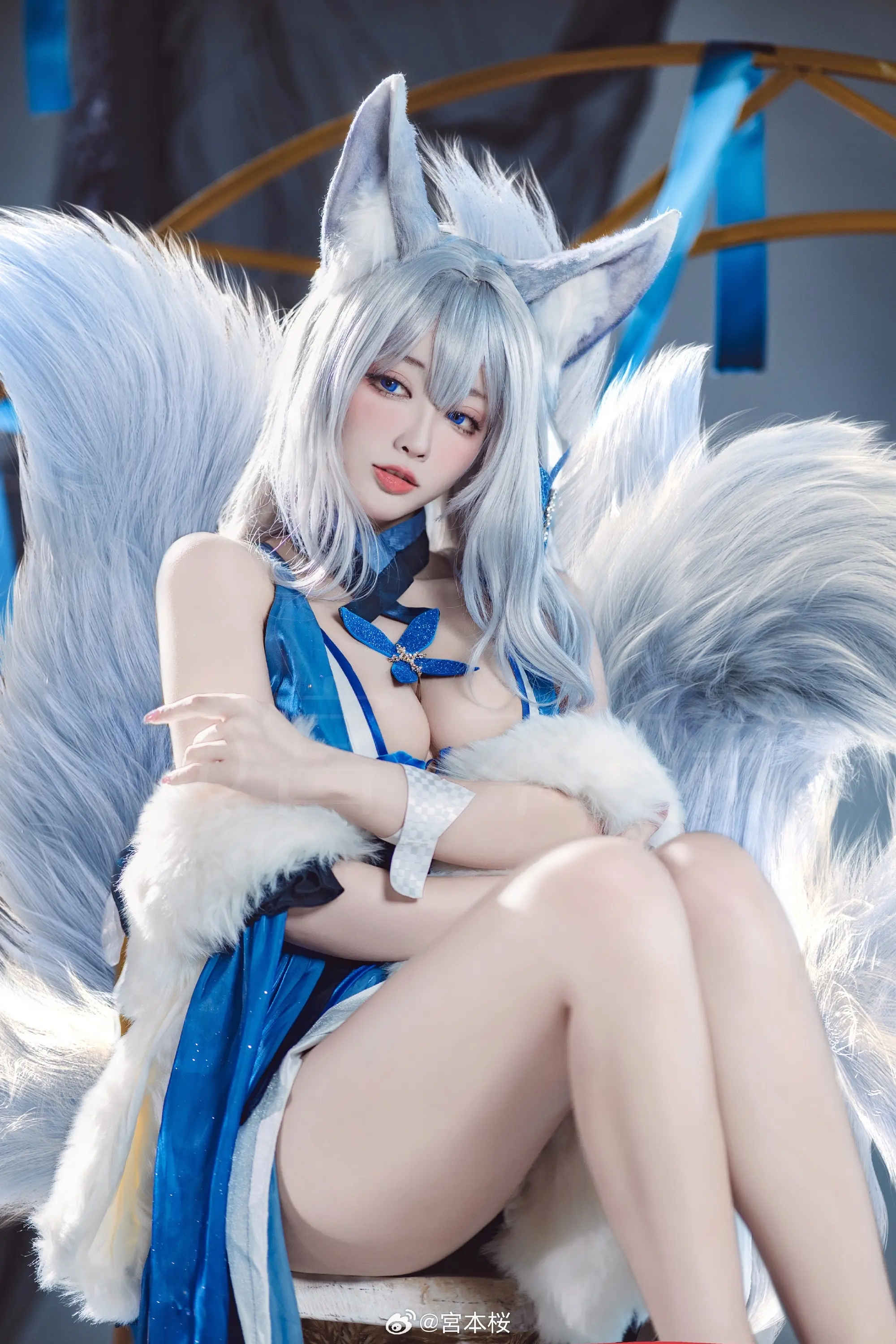 动漫Coser@宮本桜 碧蓝航线-公众号小姨ai