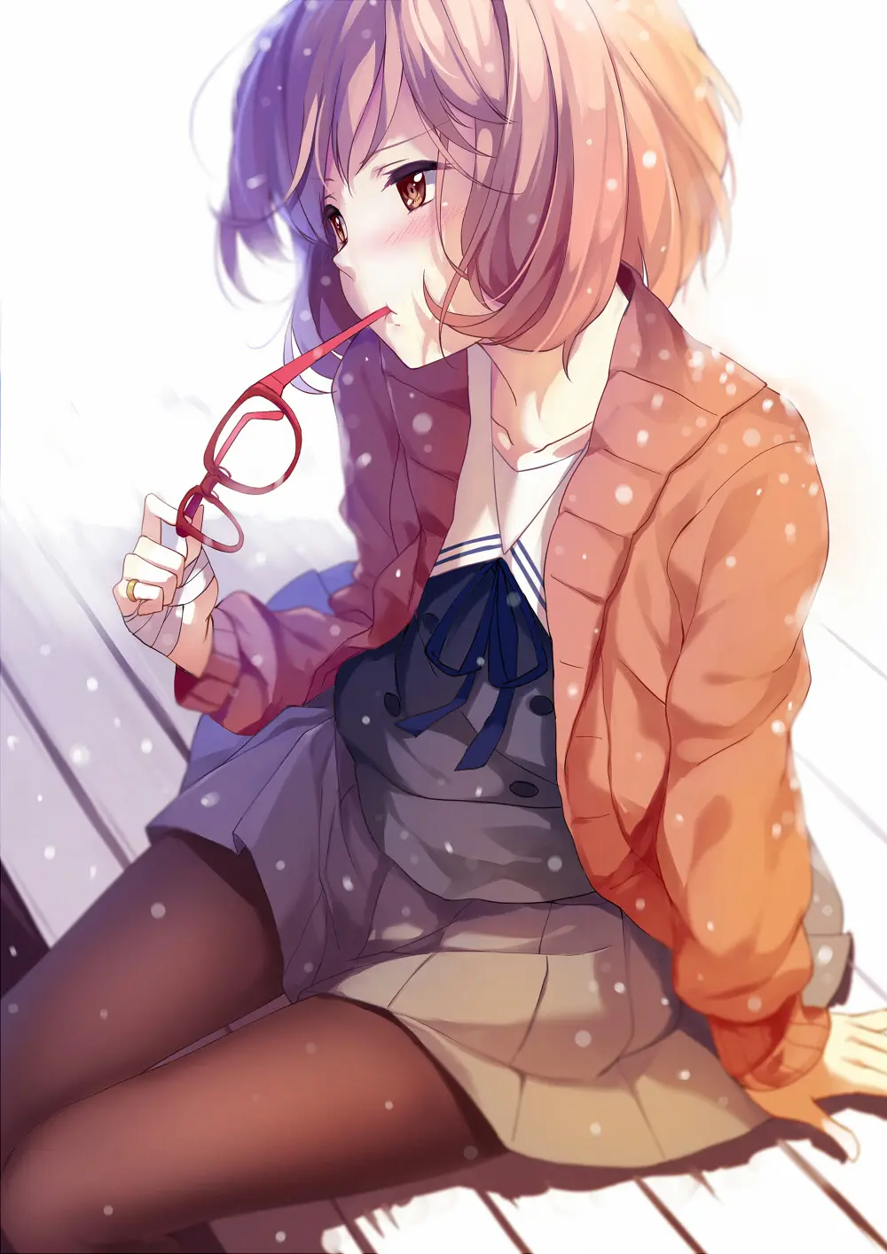 [Pixiv精选]眼镜娘特辑-公众号小姨ai