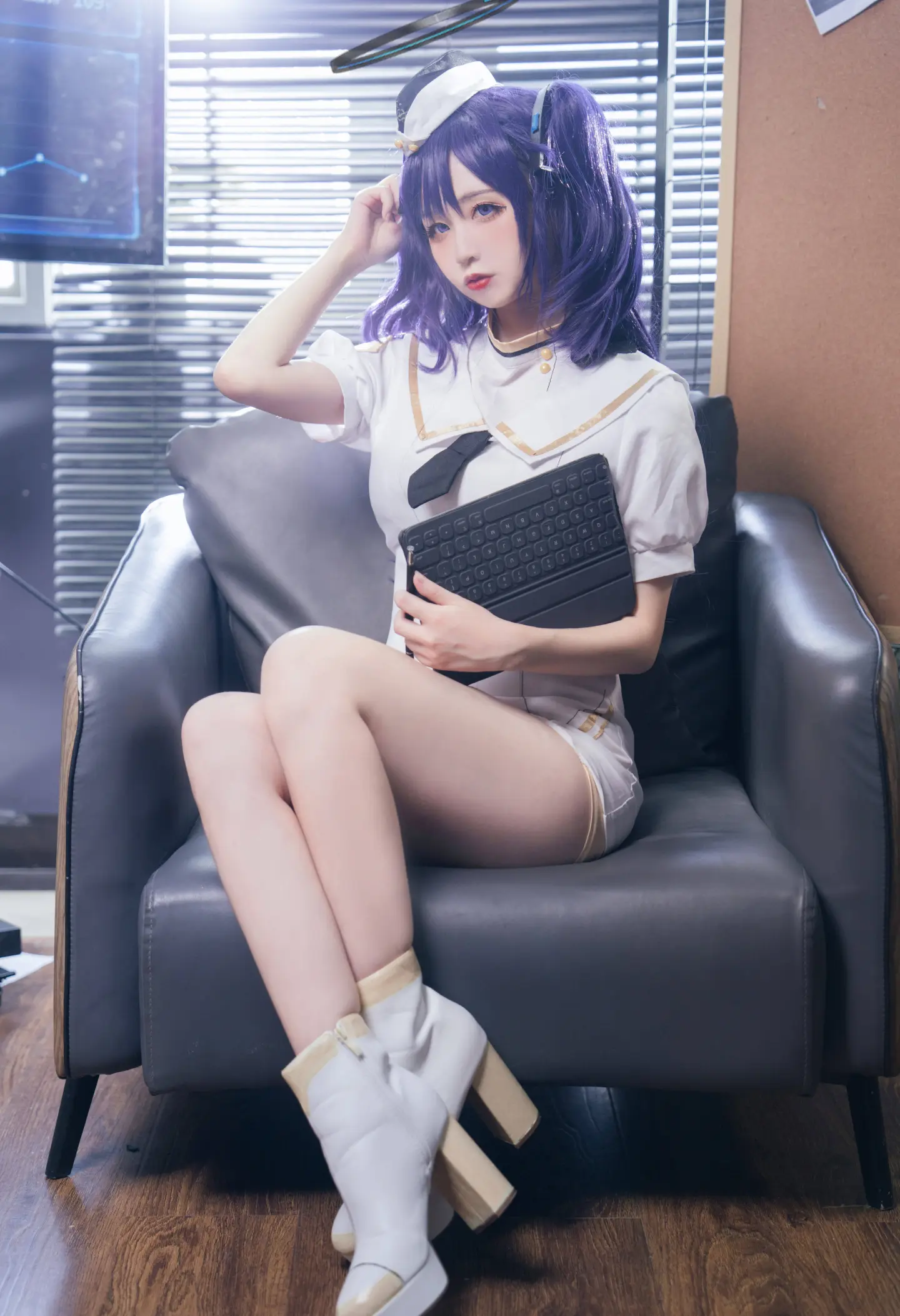 动漫Coser@风霖霖Sator《蔚蓝档案》早濑优香-公众号小姨ai
