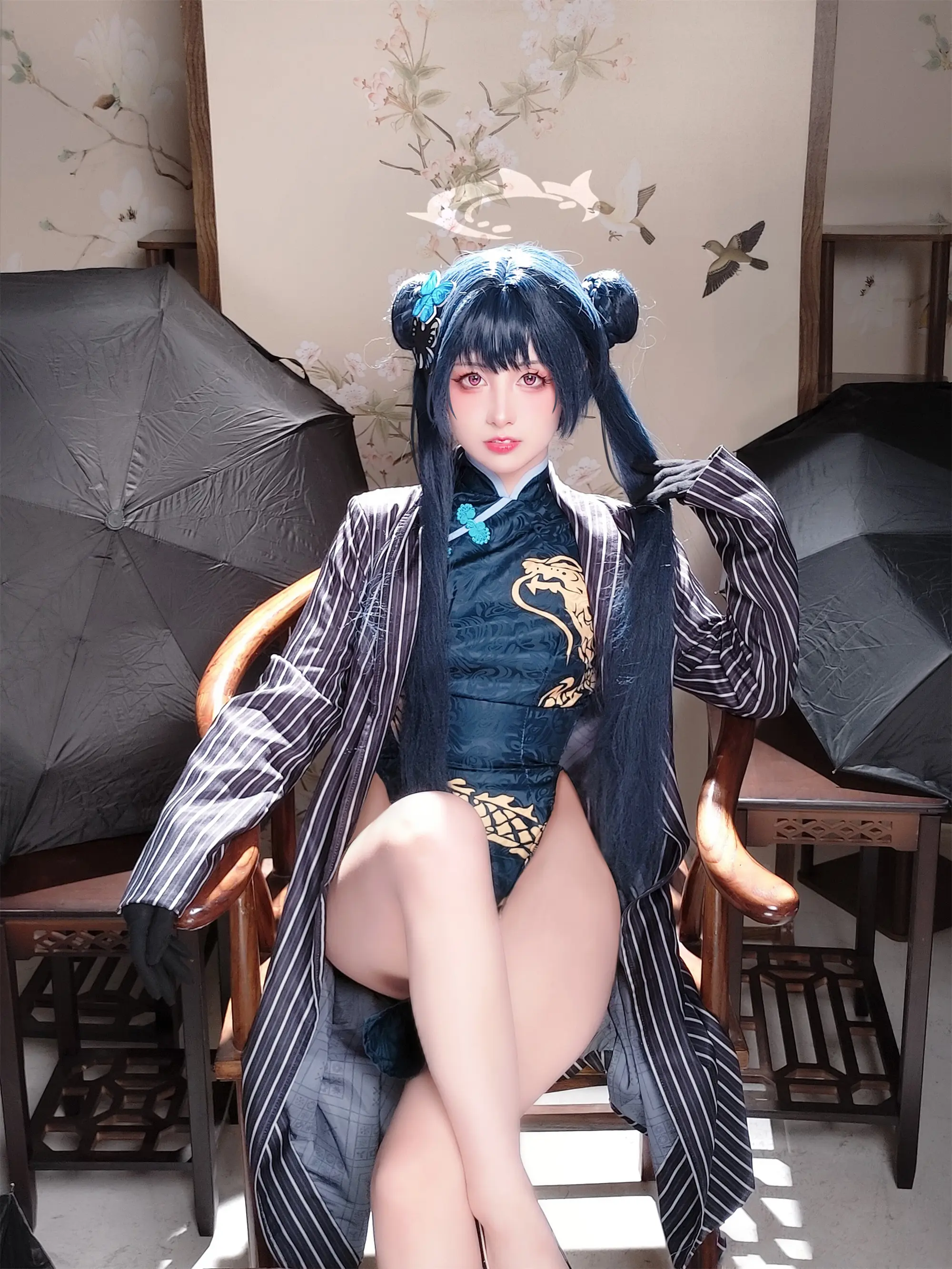 《碧蓝档案》妃咲cosplay-公众号小姨ai
