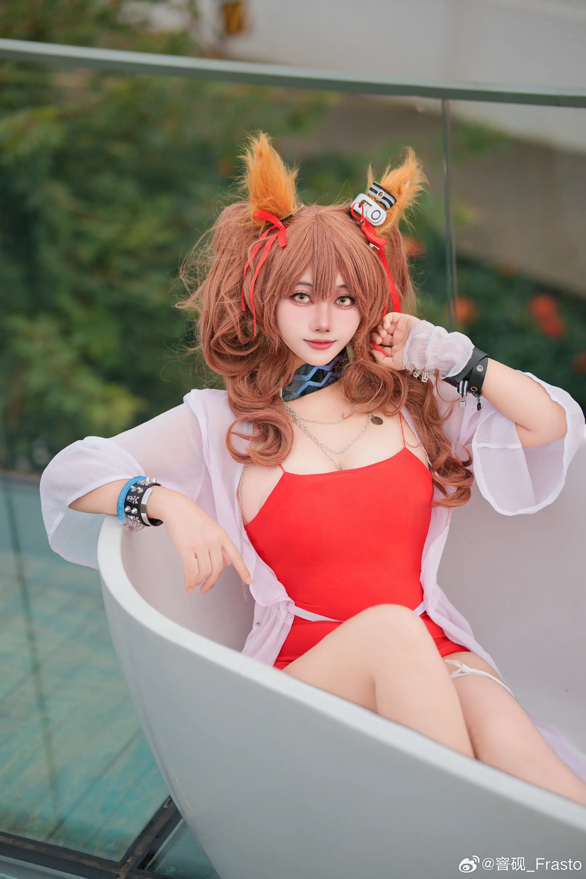动漫Coser@窨砚_Frasto 安洁莉娜-公众号小姨ai