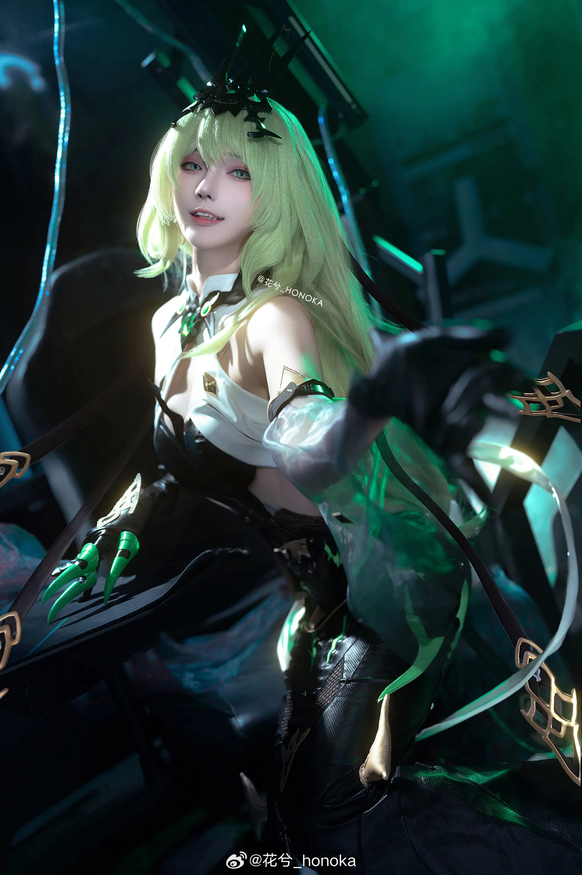 COSPLAY 抓到你了～小白鼠 崩坏3 醒梦曙影@花兮_honoka COSPLAY-第8张