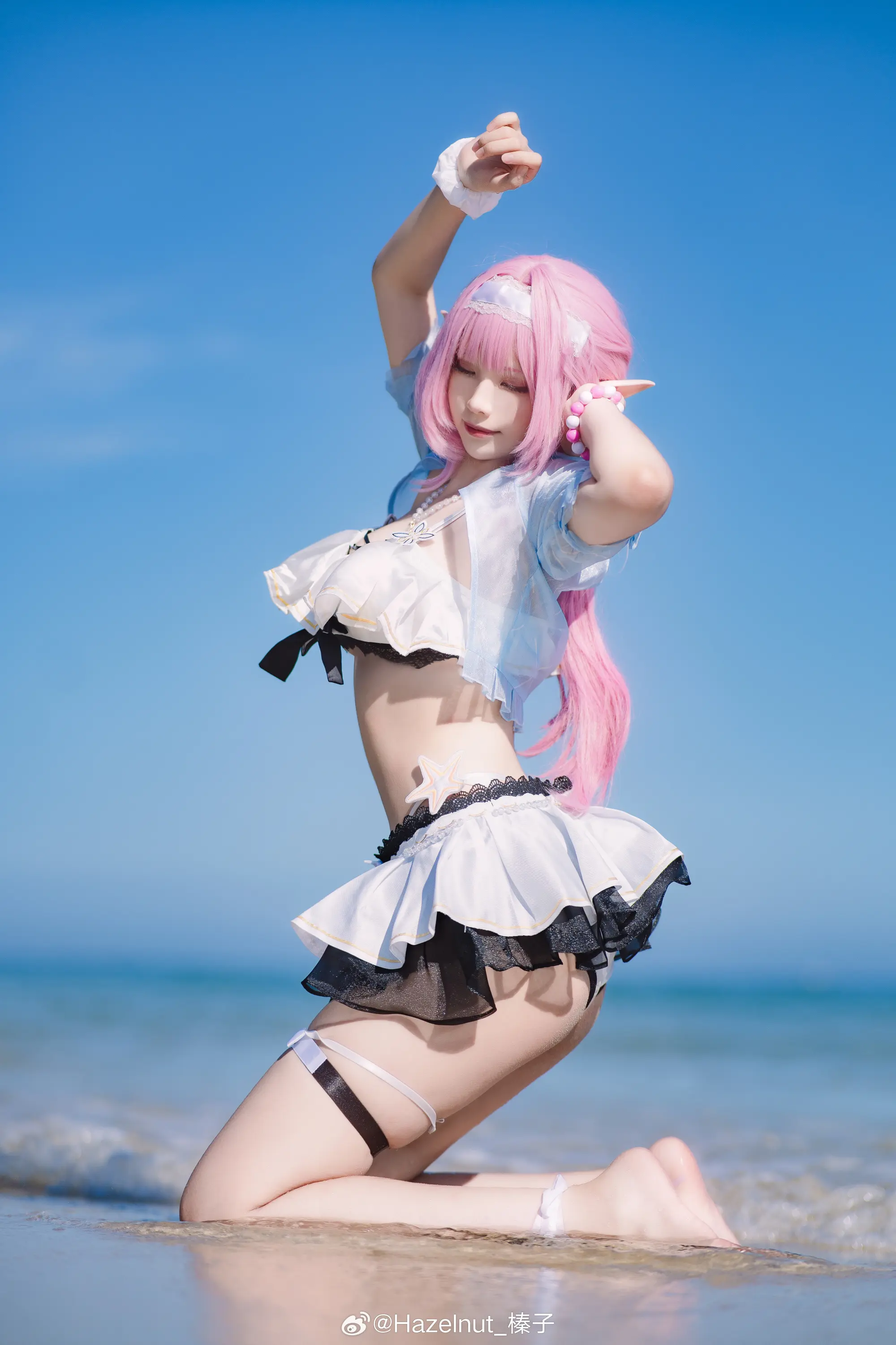 动漫Coser@Hazelnut_榛子 爱莉希雅-公众号小姨ai