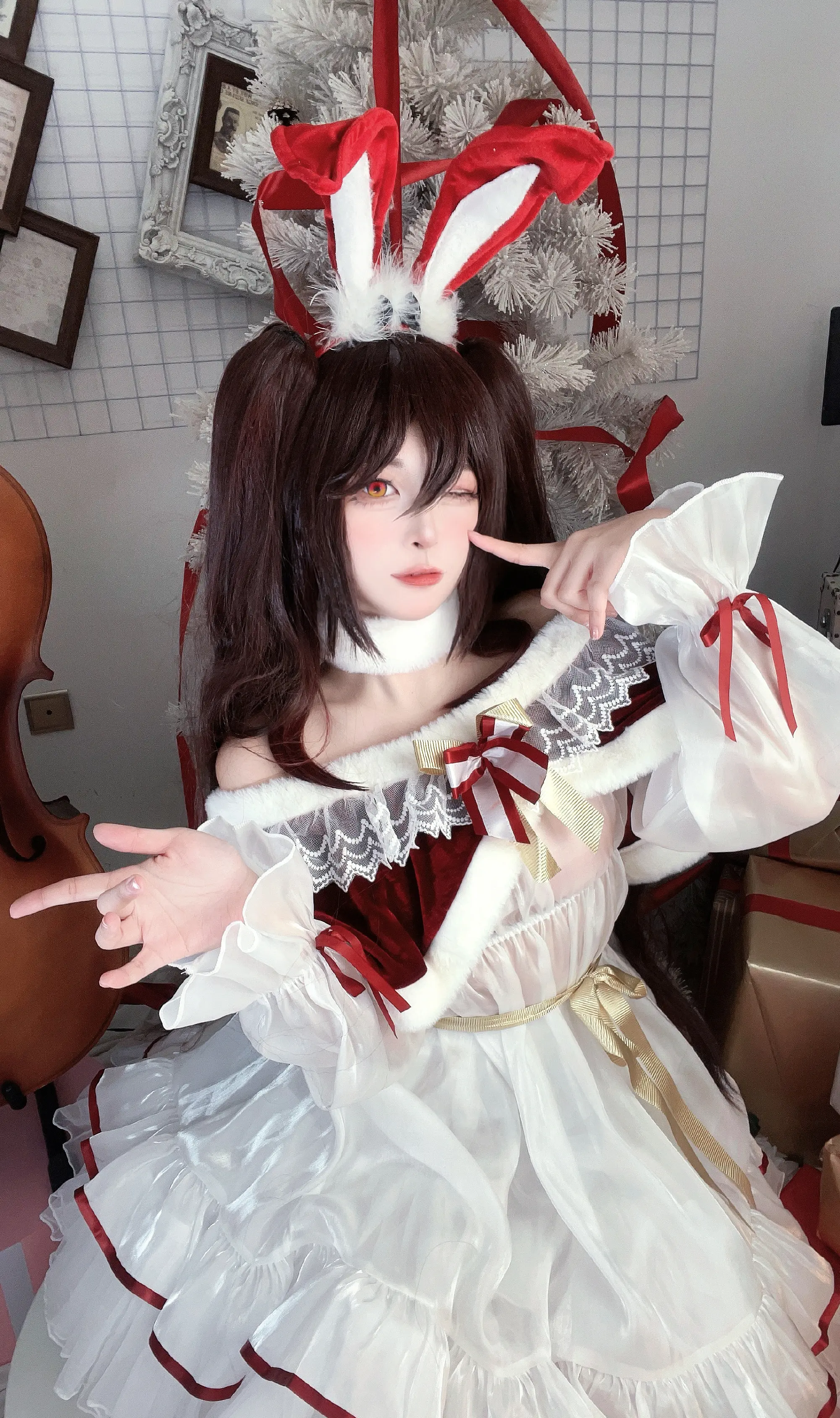 《原神》胡桃cosplay-公众号小姨ai