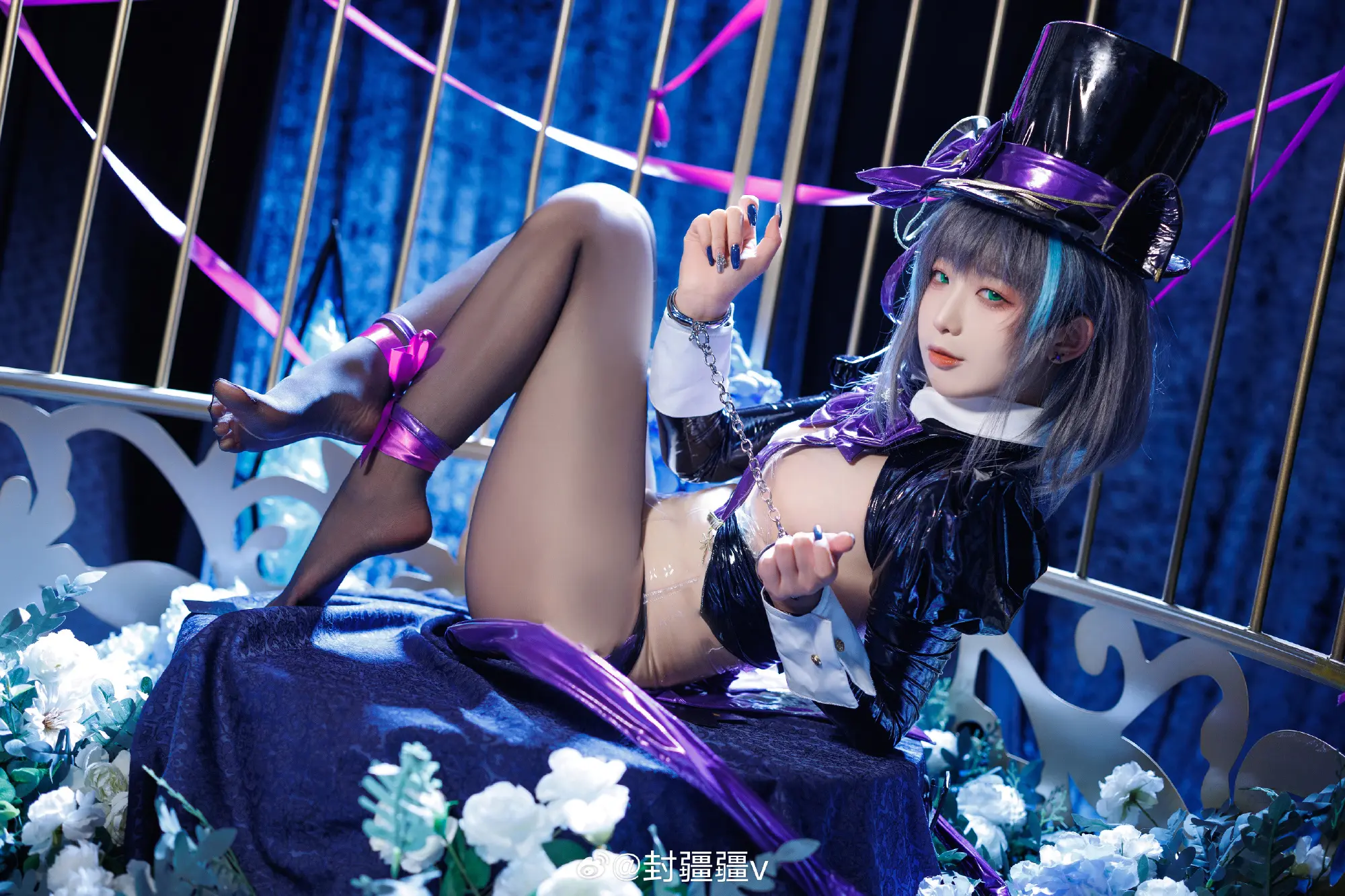 COSPLAY 碧蓝航线 柴郡魔术师～绚烂夜梦@封疆疆v COSPLAY-第7张
