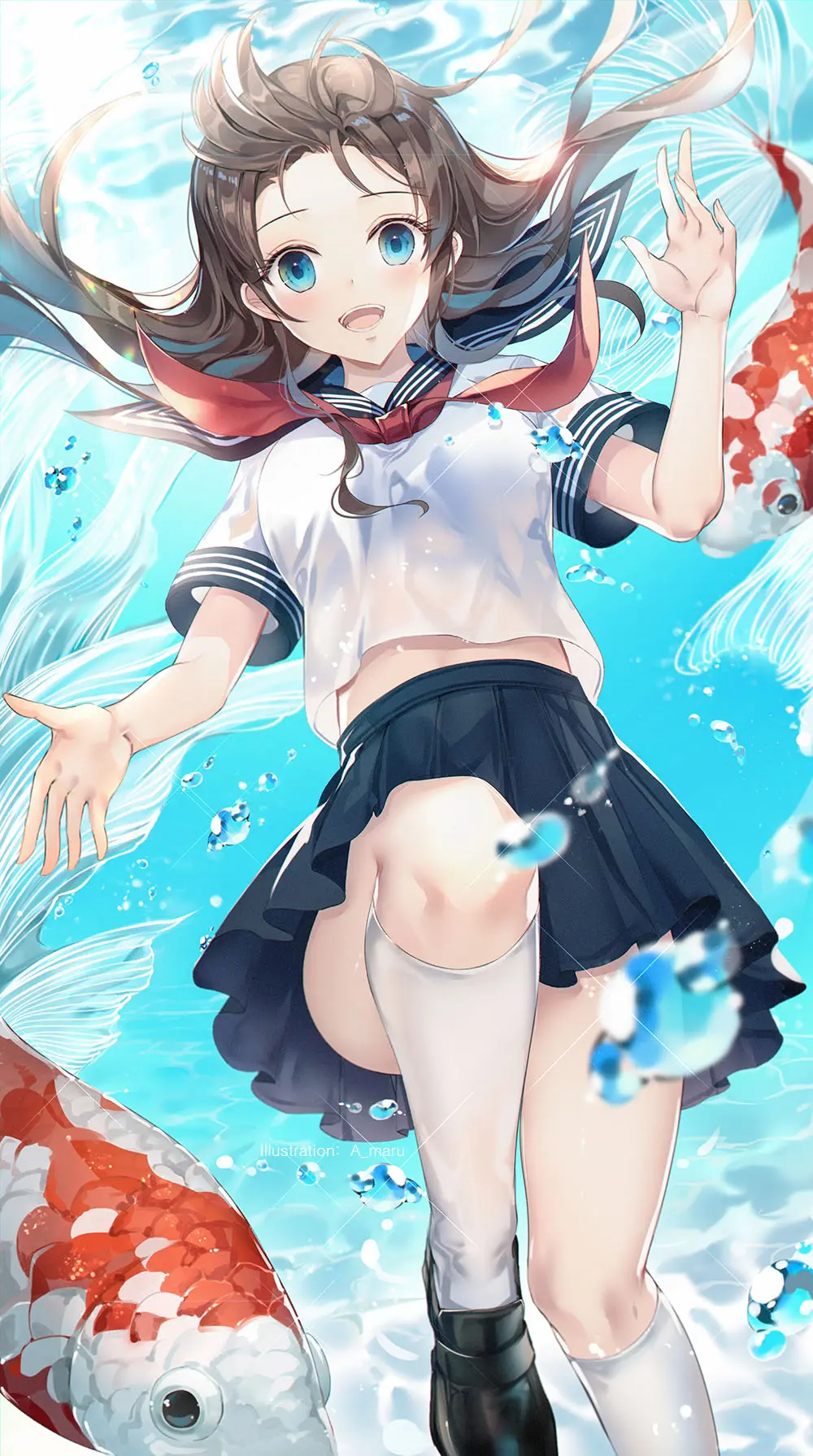【P站画师】P站官网 PIXIV A_maru的插画作品
