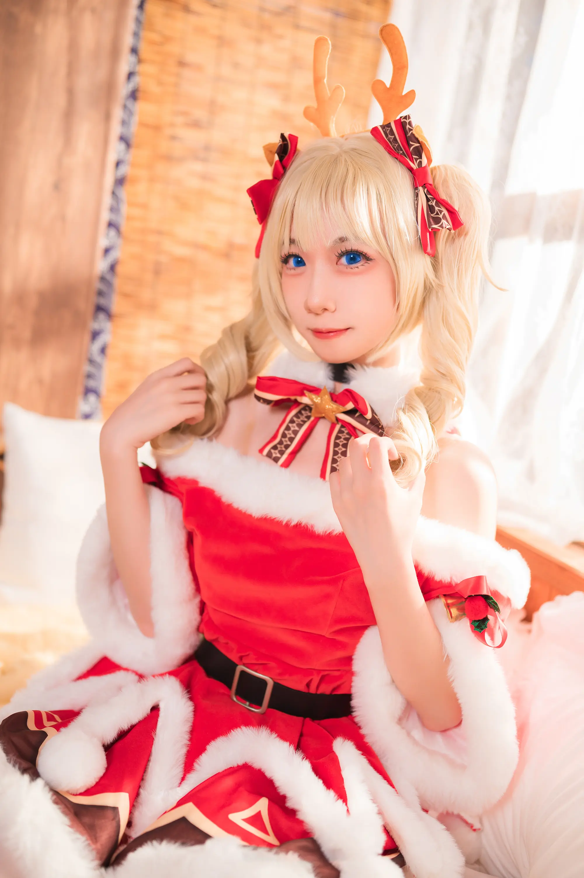 《原神》芭芭拉 cosplay-公众号小姨ai