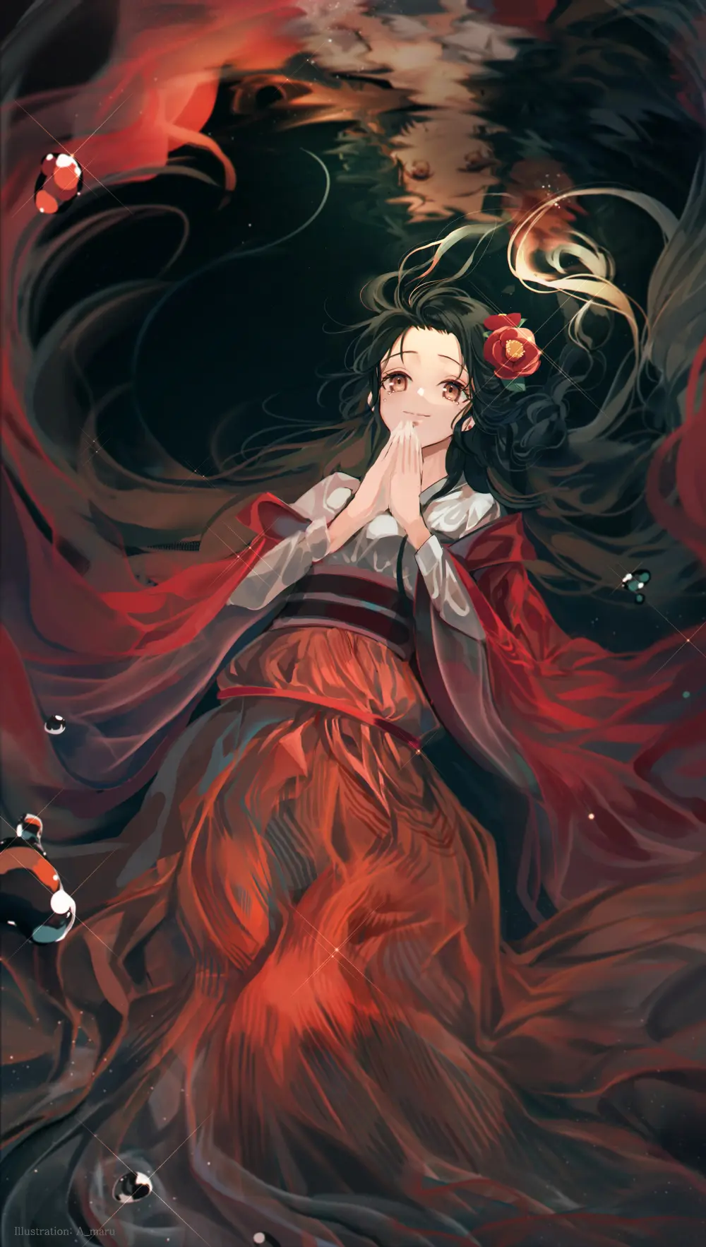[pixiv]P站官网图集不要踮着脚去爱一个人，站不稳的。 ​-公众号小姨ai