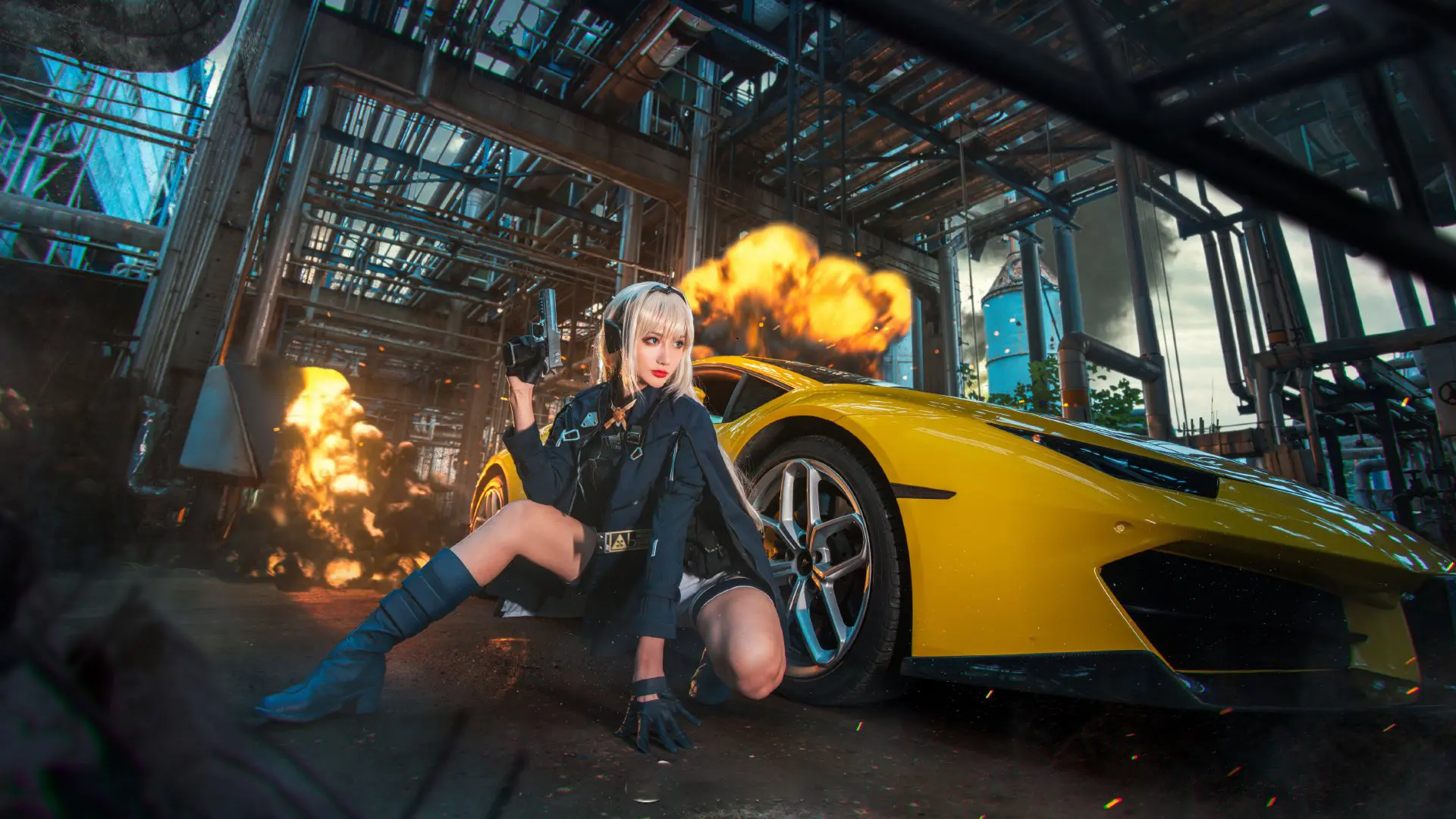 《使命召唤手游》希拉cosplay-公众号小姨ai