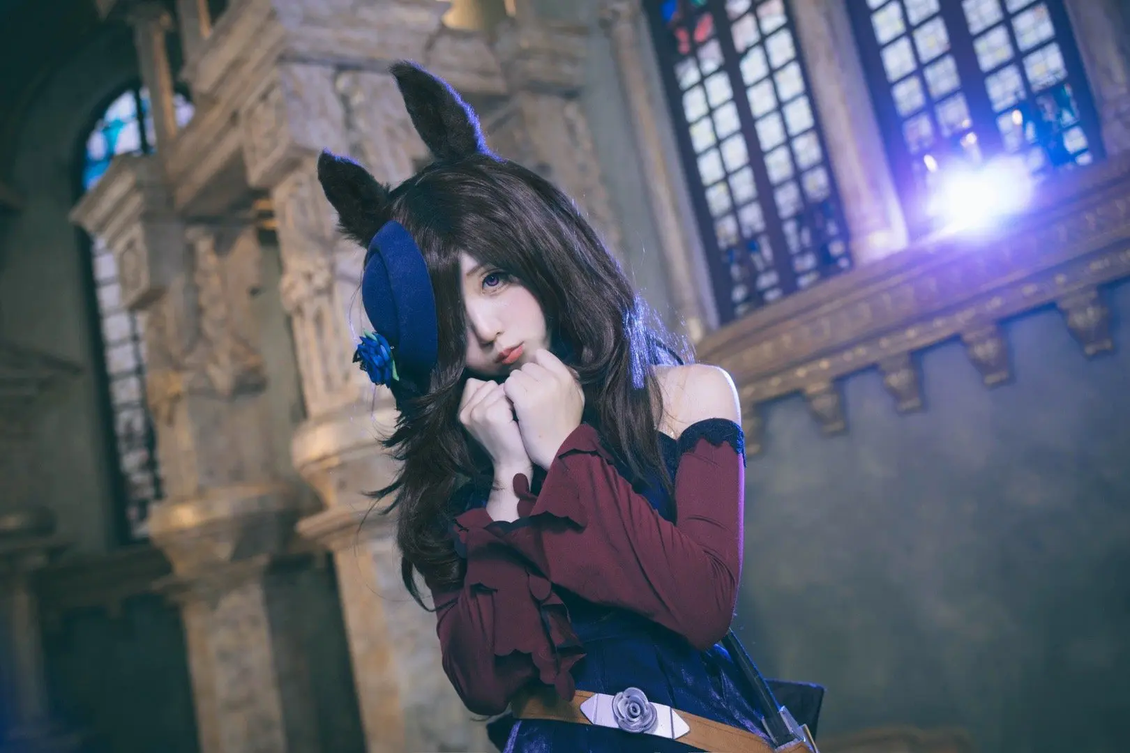 《赛马娘》米浴决胜服cosplay-公众号小姨ai