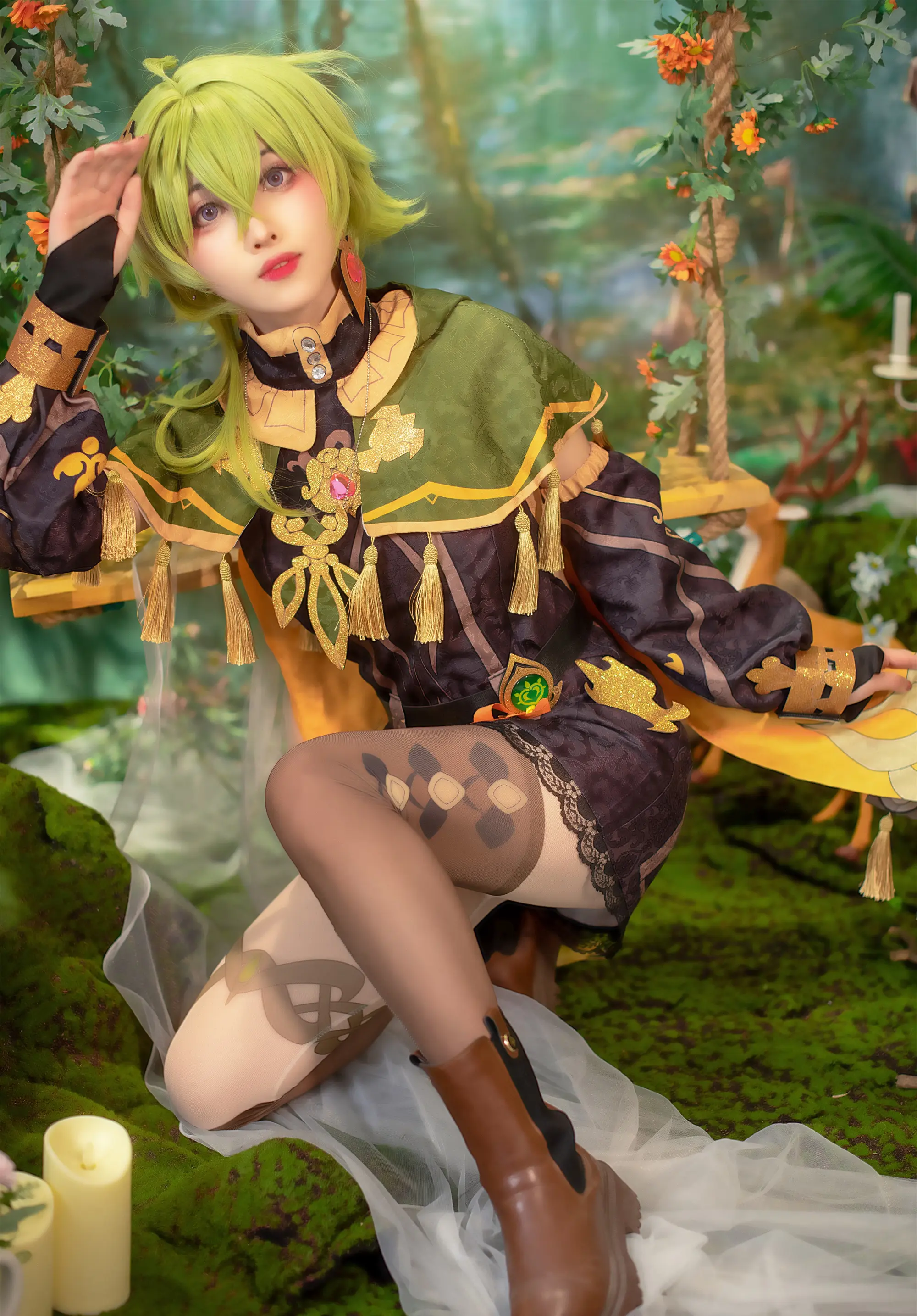 《原神》柯莱cosplay-公众号小姨ai