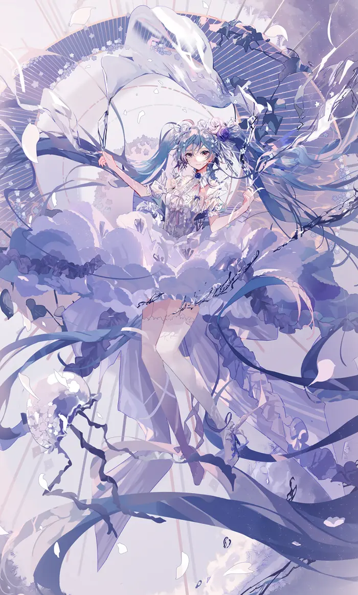 【P站画师】P站官网 PIXIV 豆の素的插画作品