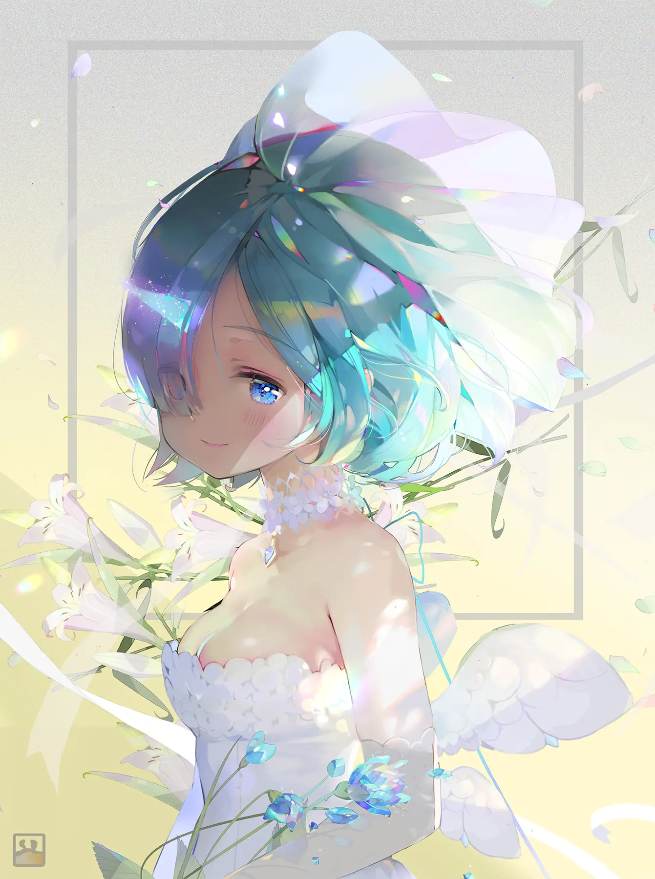 [pixiv]P站官网图集要把温柔跟可爱藏起来，留给值得的人。 ​​​​-公众号小姨ai