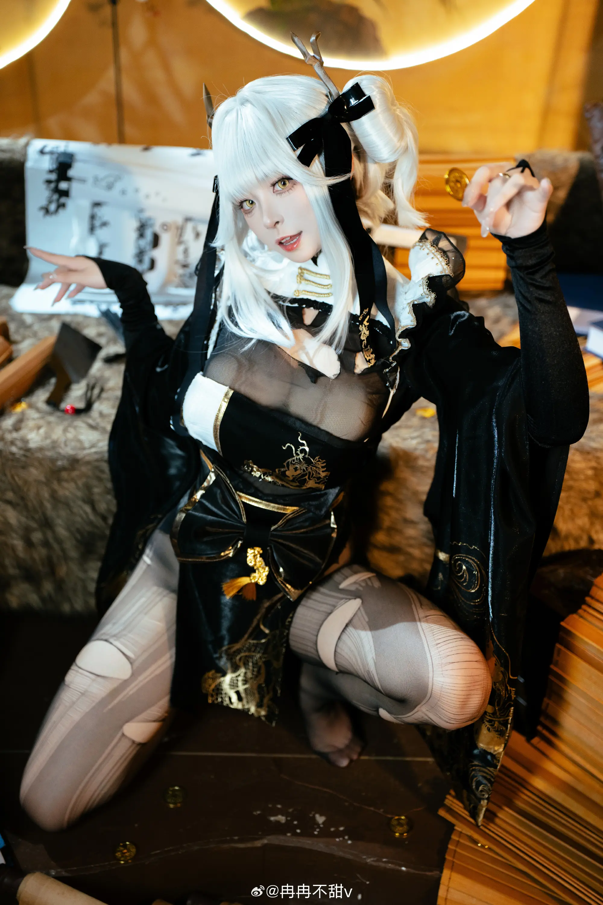 动漫Coser@冉冉不甜v 白兔布兰儿-公众号小姨ai