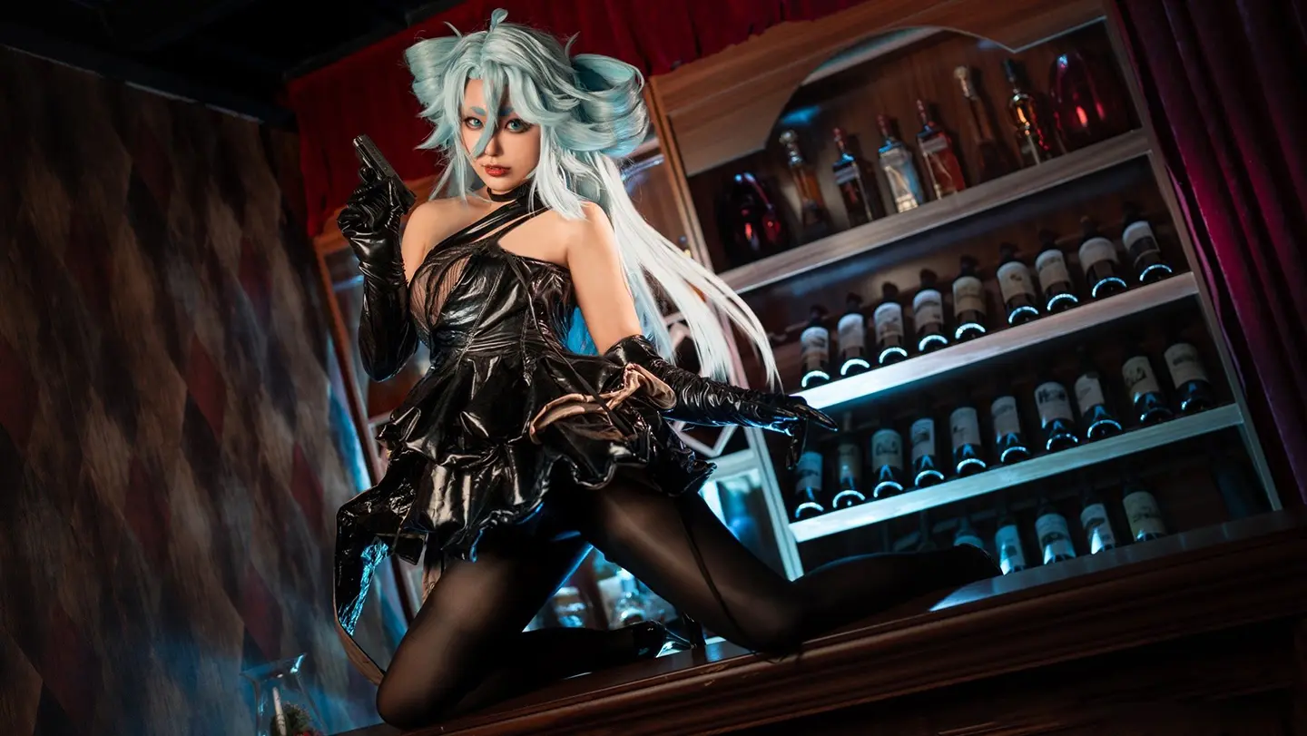 《少女前线》PA-15 香槟怪盗cosplay-公众号小姨ai
