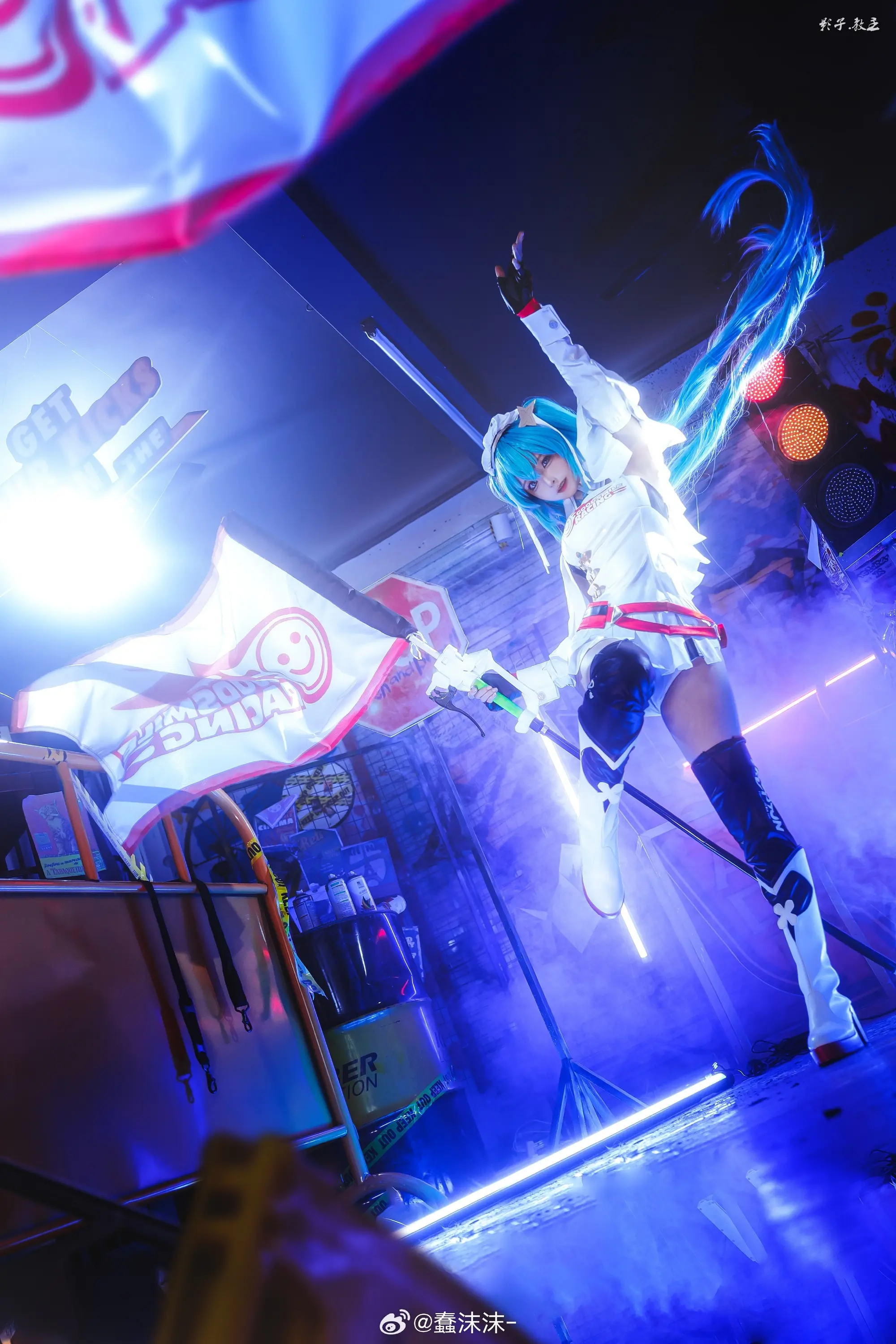 动漫Coser@蠢沫沫-《初音》-公众号小姨ai